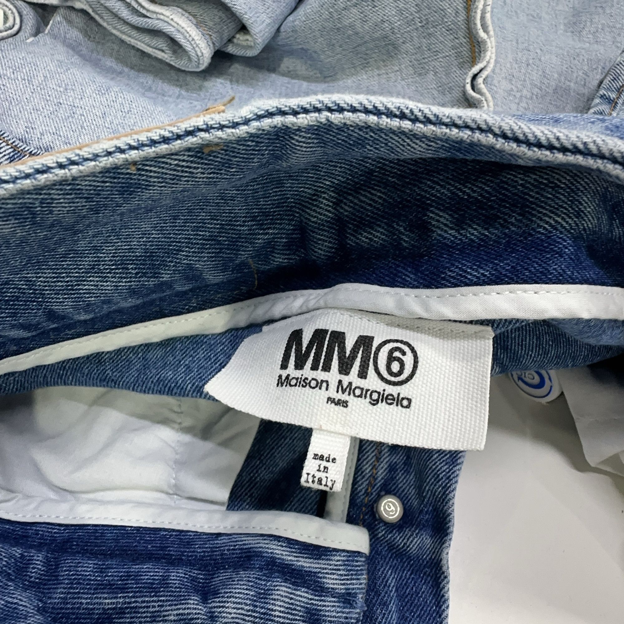 MM6 MM6 Maison Margiela Reversed Stitch Jeans Size 36 Size 25" / US 0 / IT 36 - 5 Thumbnail