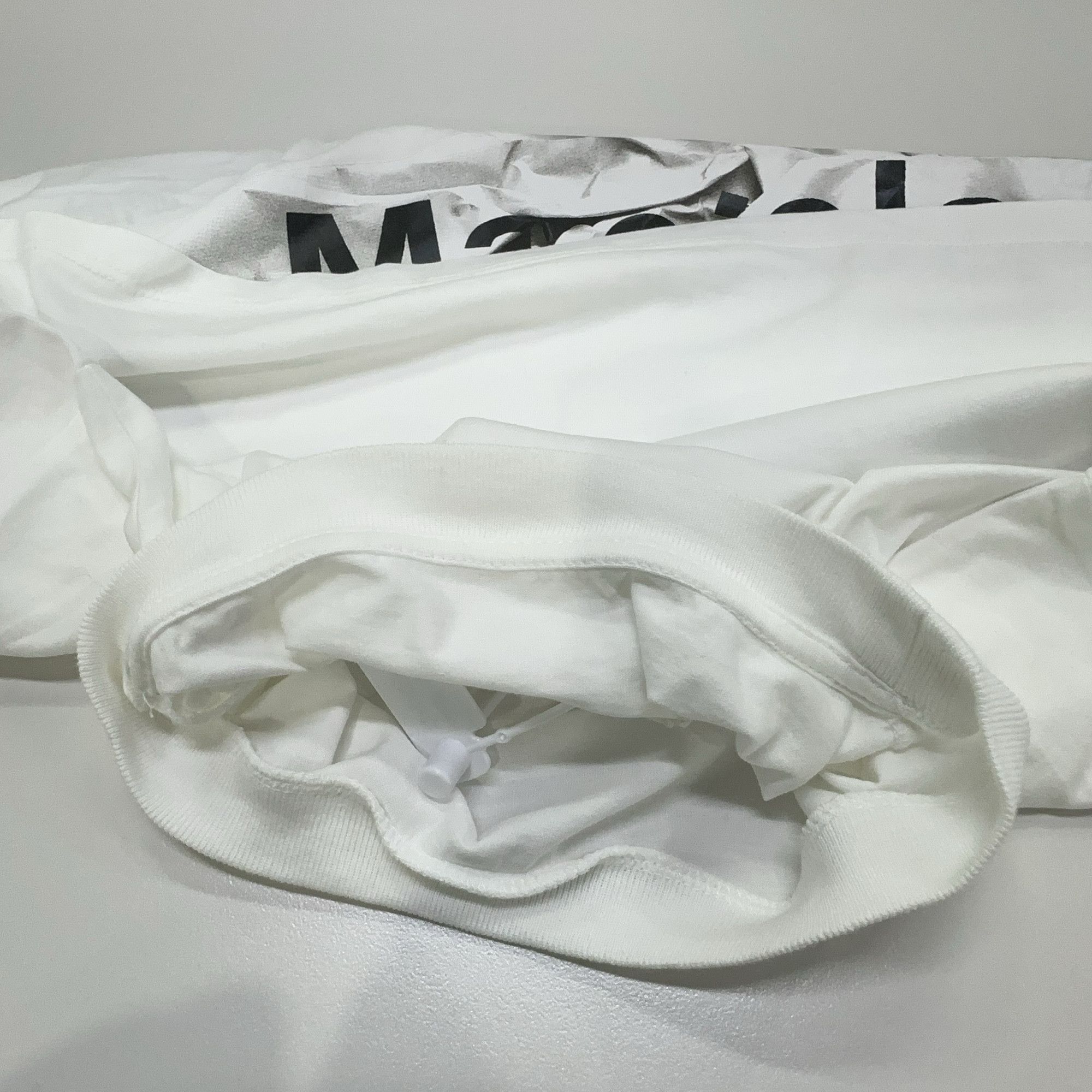 Maison Margiela Maison Margiela Crumpled Paper Logo T-Shirt Size S Size S / US 4 / IT 40 - 9 Thumbnail