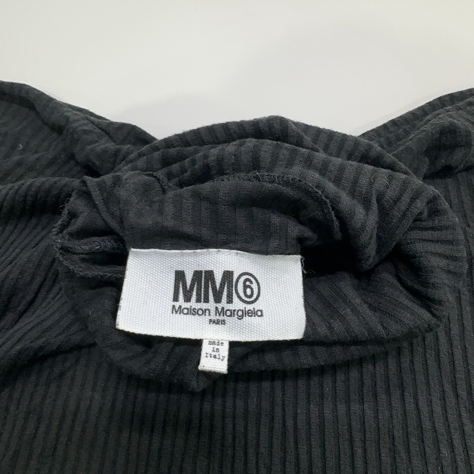 MM6 MM6 Maison Margiela Ribbed Turtleneck Top Size L Size L / US 10 / IT 46 - 4 Thumbnail