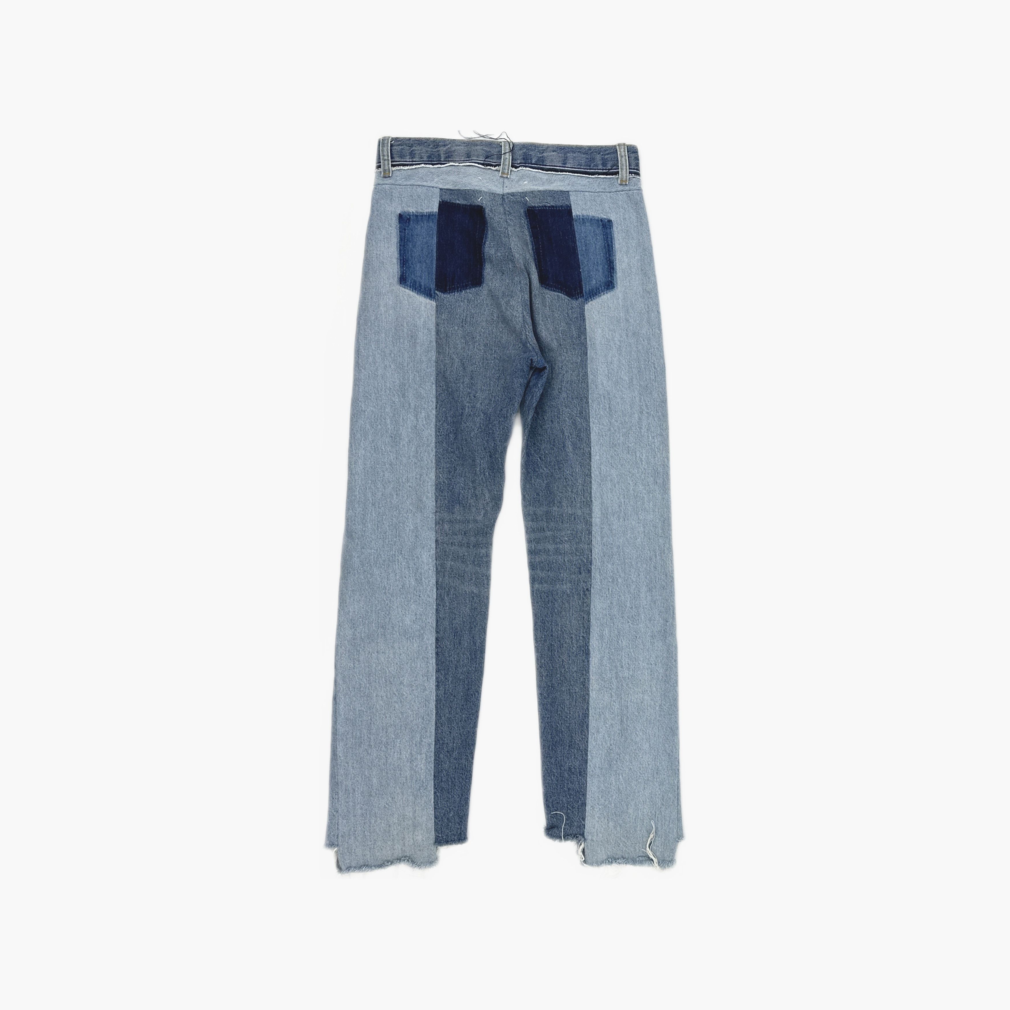 Maison Margiela Maison Margiela Contrast Denim Jeans Size 42 Size 28" / US 6 / IT 42 - 2 Thumbnail