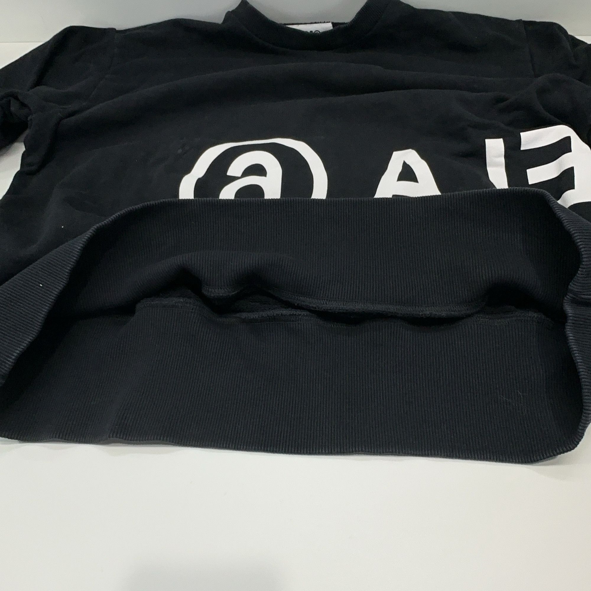 MM6 MM6 Maison Margiela Logo Sweatshirt Size XS Size XS / US 0-2 / IT 36-38 - 8 Thumbnail