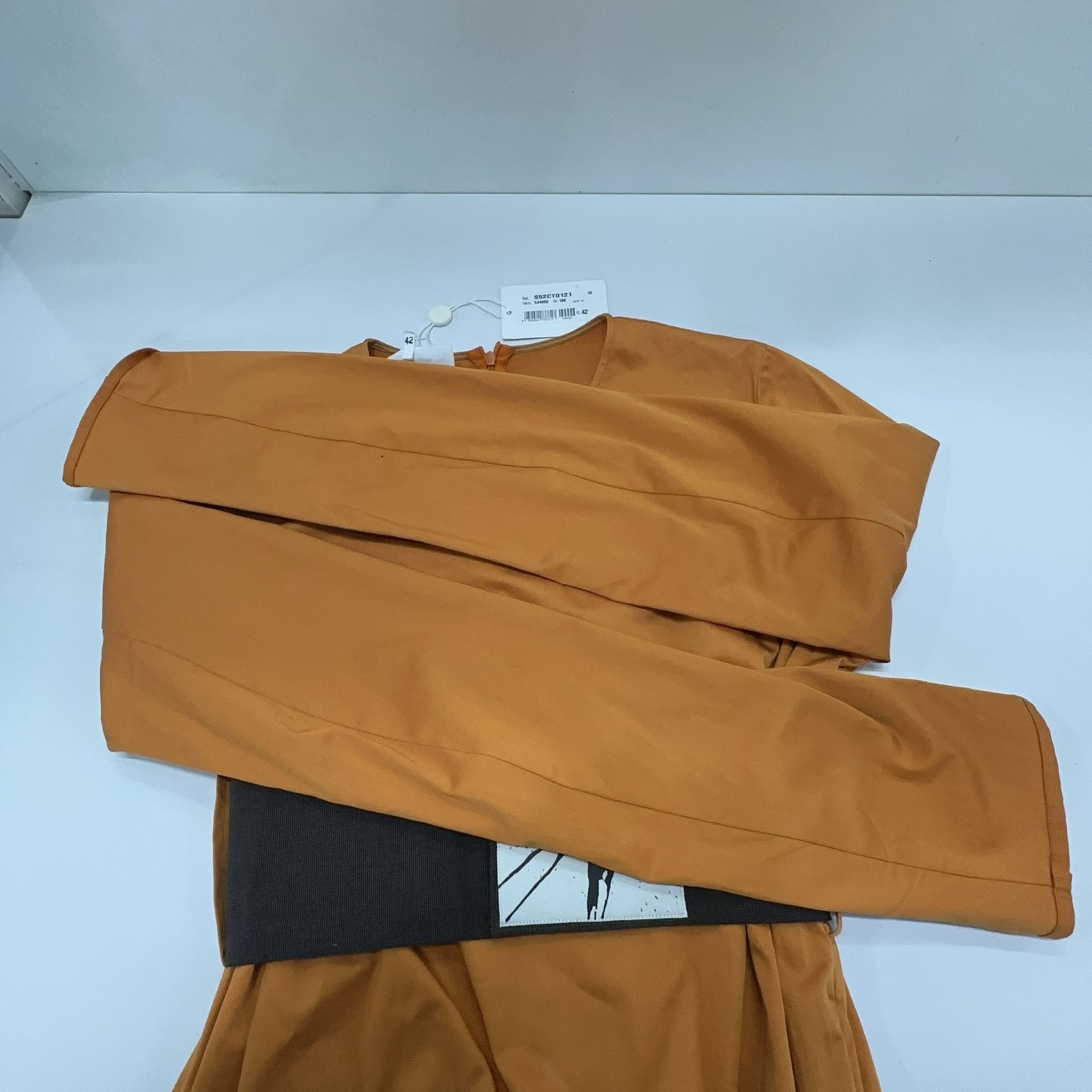 MM6 MM6 Maison Margiela Brown Long Sleeve Midi Dress Size 42 Size M / US 6-8 / IT 42-44 - 7 Thumbnail