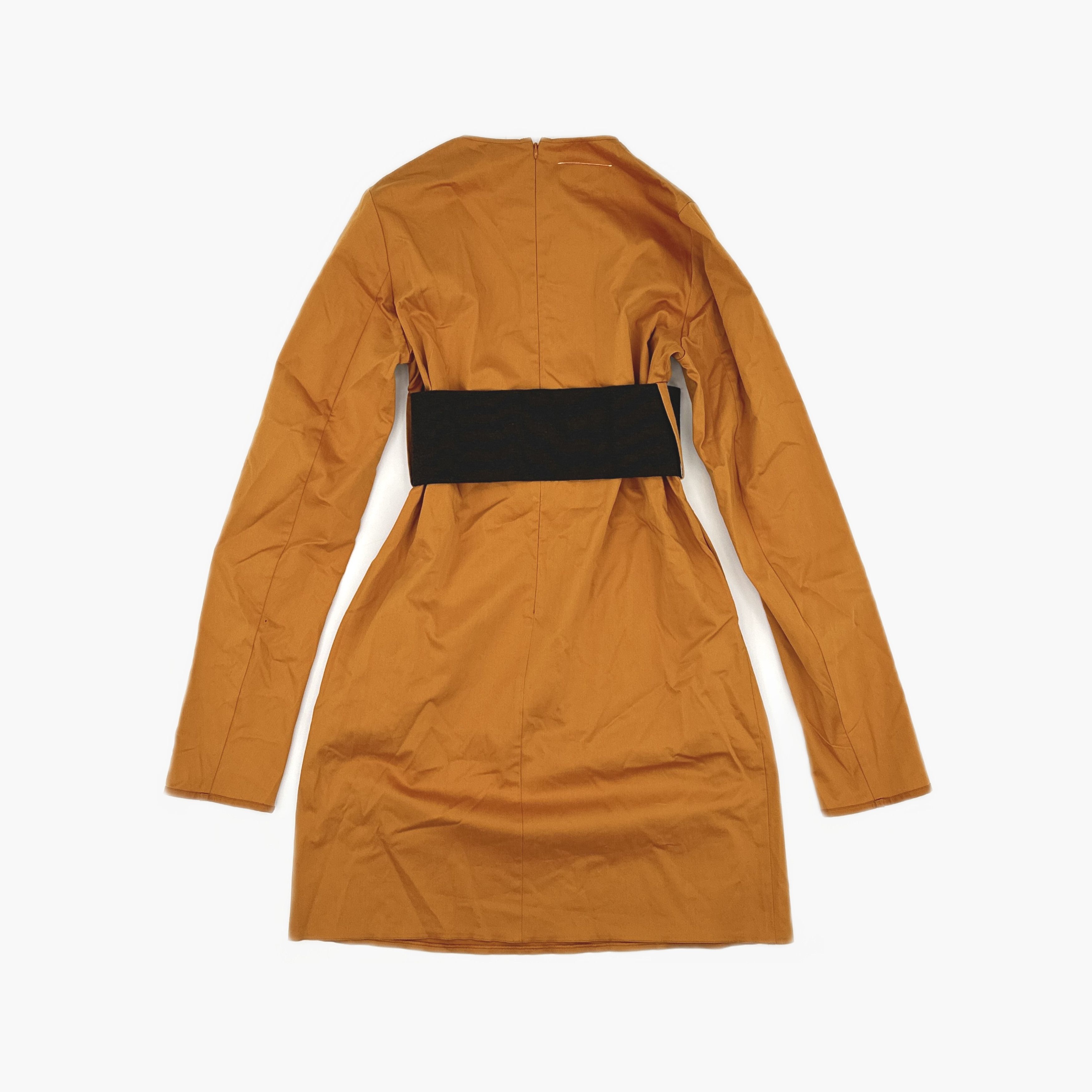 MM6 MM6 Maison Margiela Brown Long Sleeve Midi Dress Size 42 Size M / US 6-8 / IT 42-44 - 2 Thumbnail