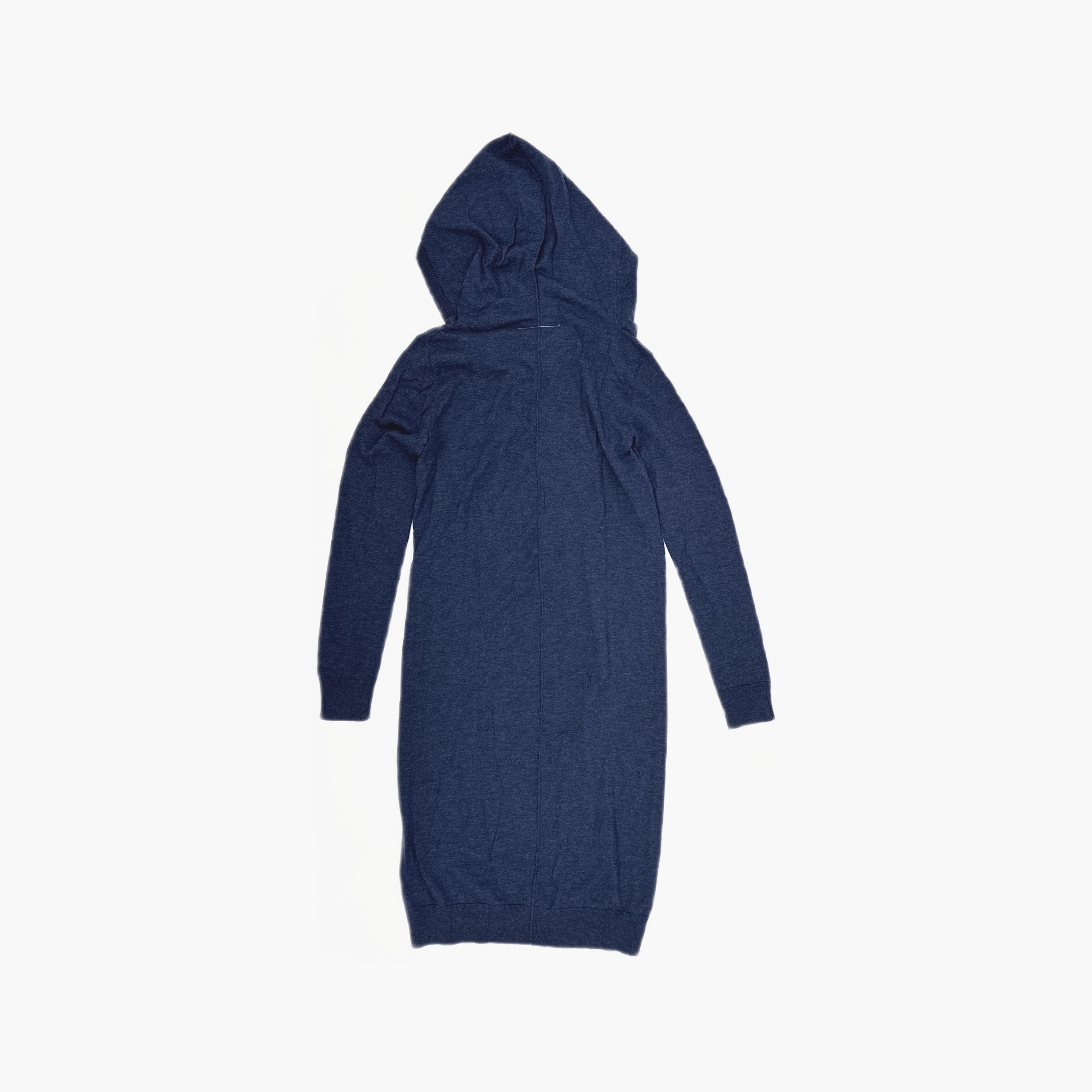 MM6 MM6 Maison Margiela Hooded Knit Dress Blue Size XS Size XS / US 0-2 / IT 36-38 - 2 Thumbnail