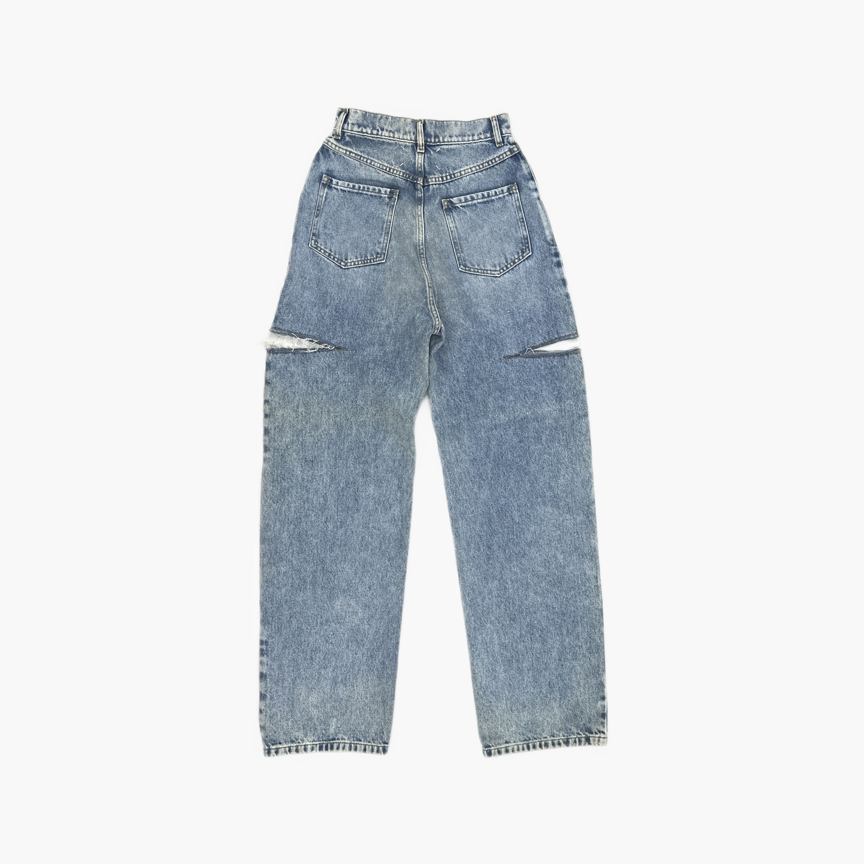 Maison Margiela Maison Margiela Slashed Jeans Size 36 Size 25" / US 0 / IT 36 - 2 Thumbnail