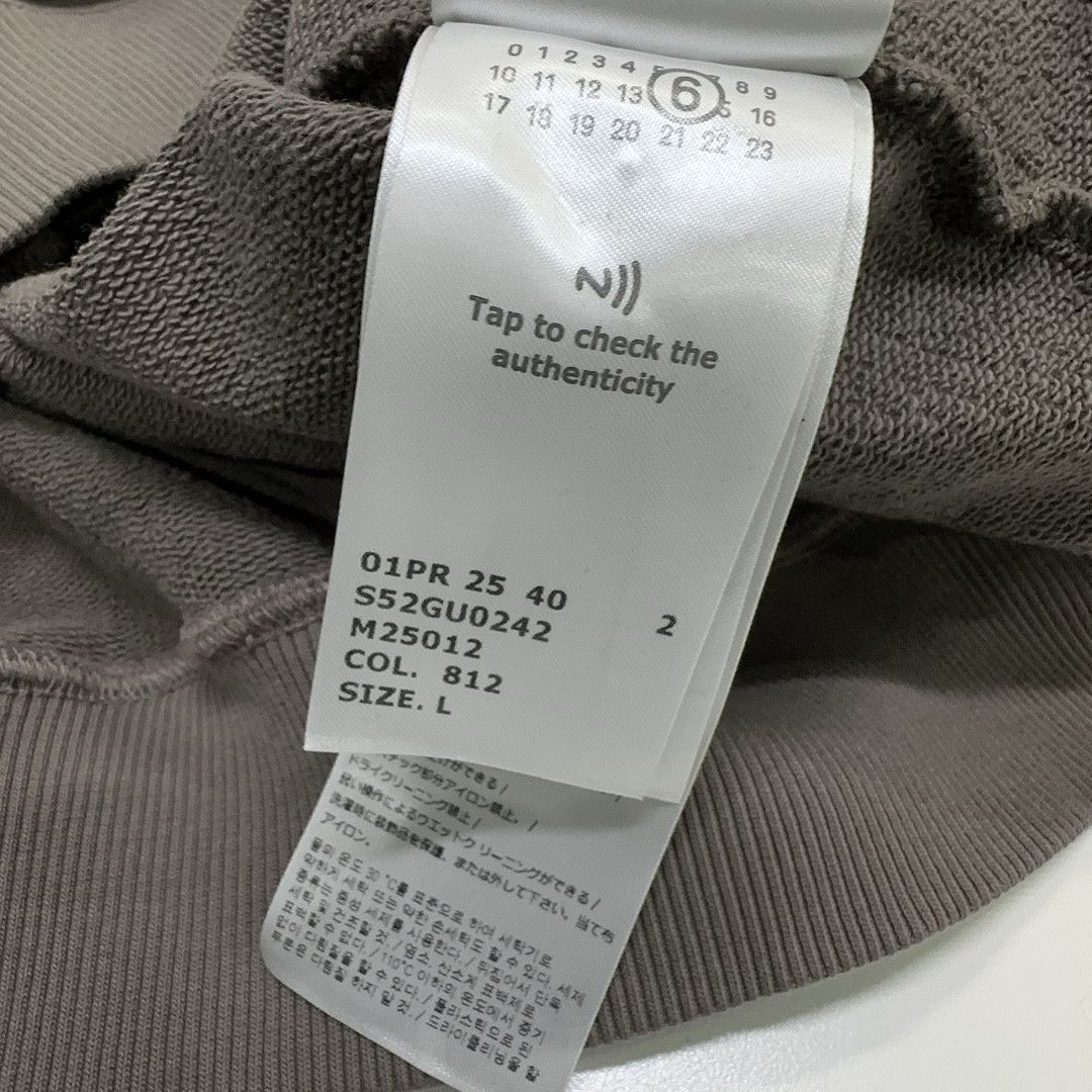 MM6 MM6 Maison Margiela Newspaper Graphic Sweatshirt Size M Size US M / EU 48-50 / 2 - 6 Thumbnail