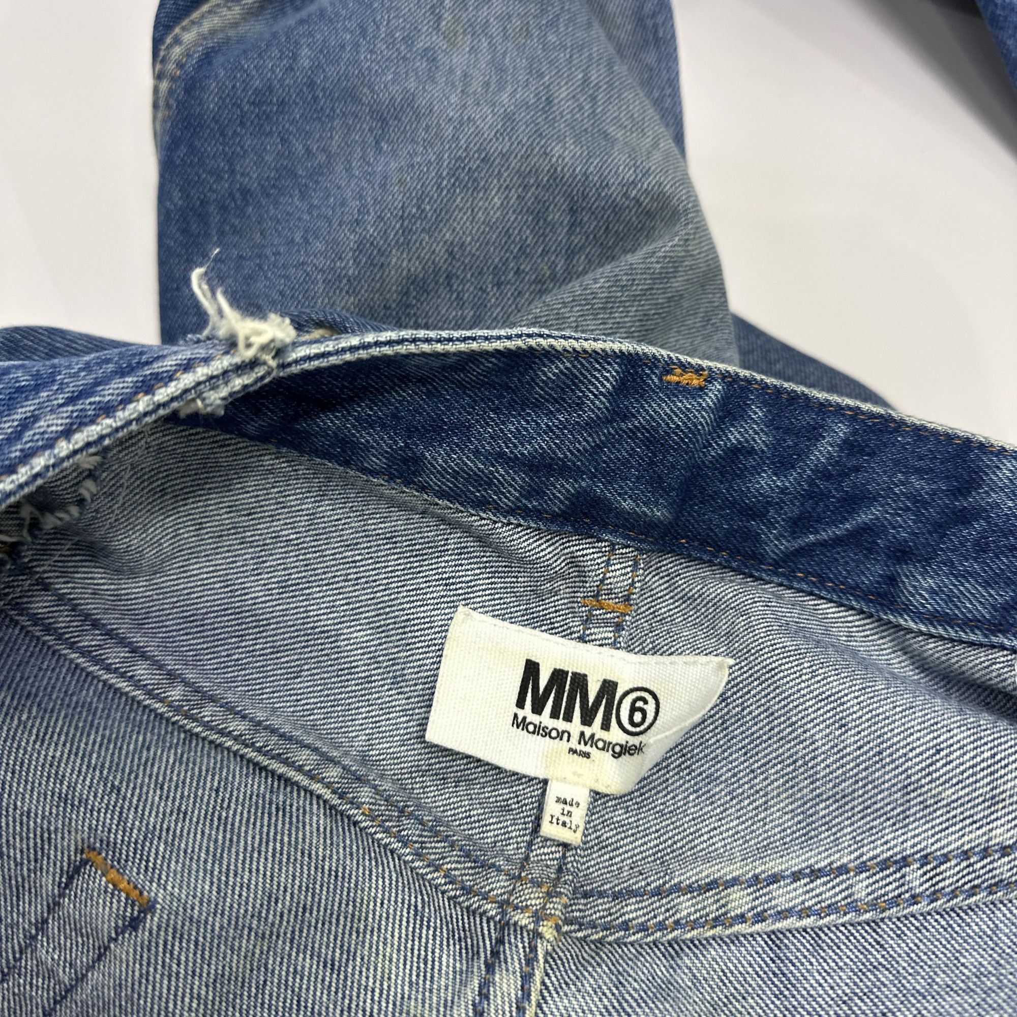 MM6 MM6 Maison Margiela Washed Denim Jeans Size 38 Size 26" / US 2 / IT 38 - 4 Thumbnail