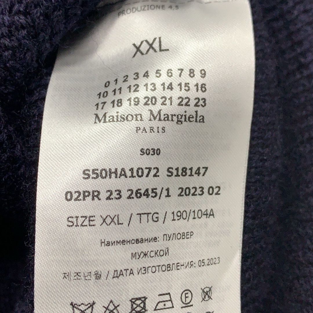 Maison Margiela Maison Margiela Half-Zip Sweater Size XXL Size US XXL / EU 58 / 5 - 3 Thumbnail