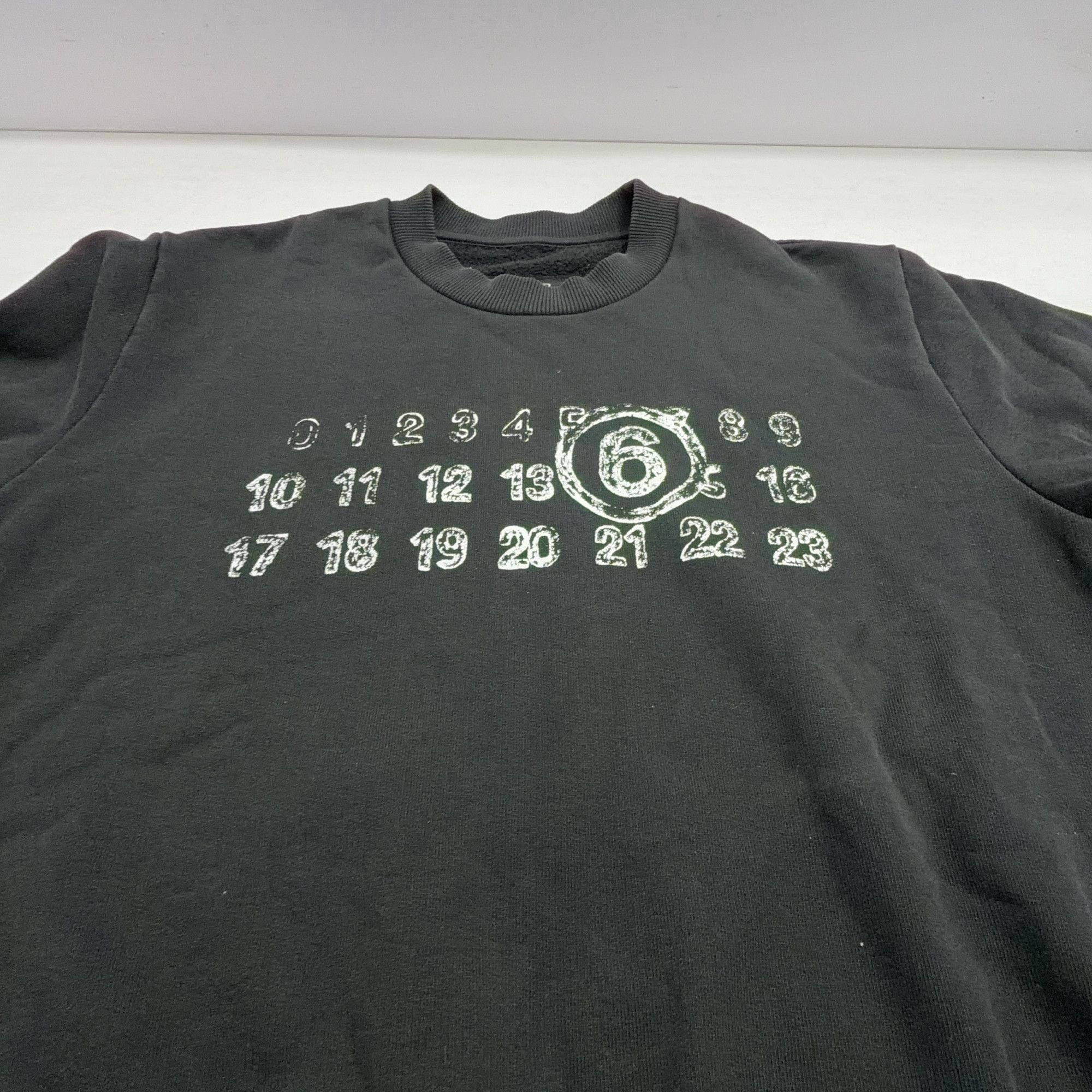 MM6 MM6 Maison Margiela Number Print Sweatshirt Size S Size S / US 4 / IT 40 - 6 Thumbnail
