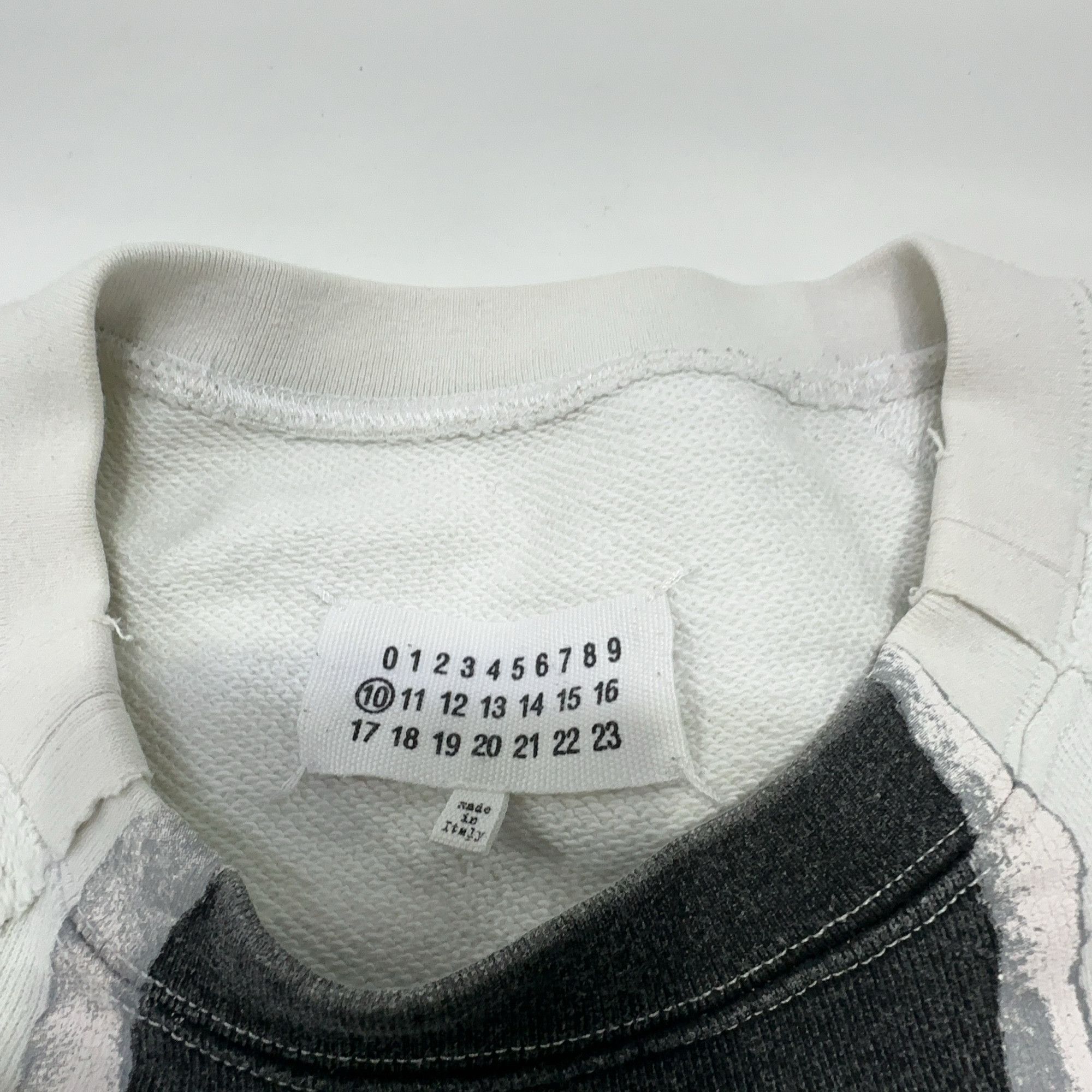 Maison Margiela Maison Margiela Contrast Panel Sweatshirt US S Size US S / EU 44-46 / 1 - 5 Thumbnail