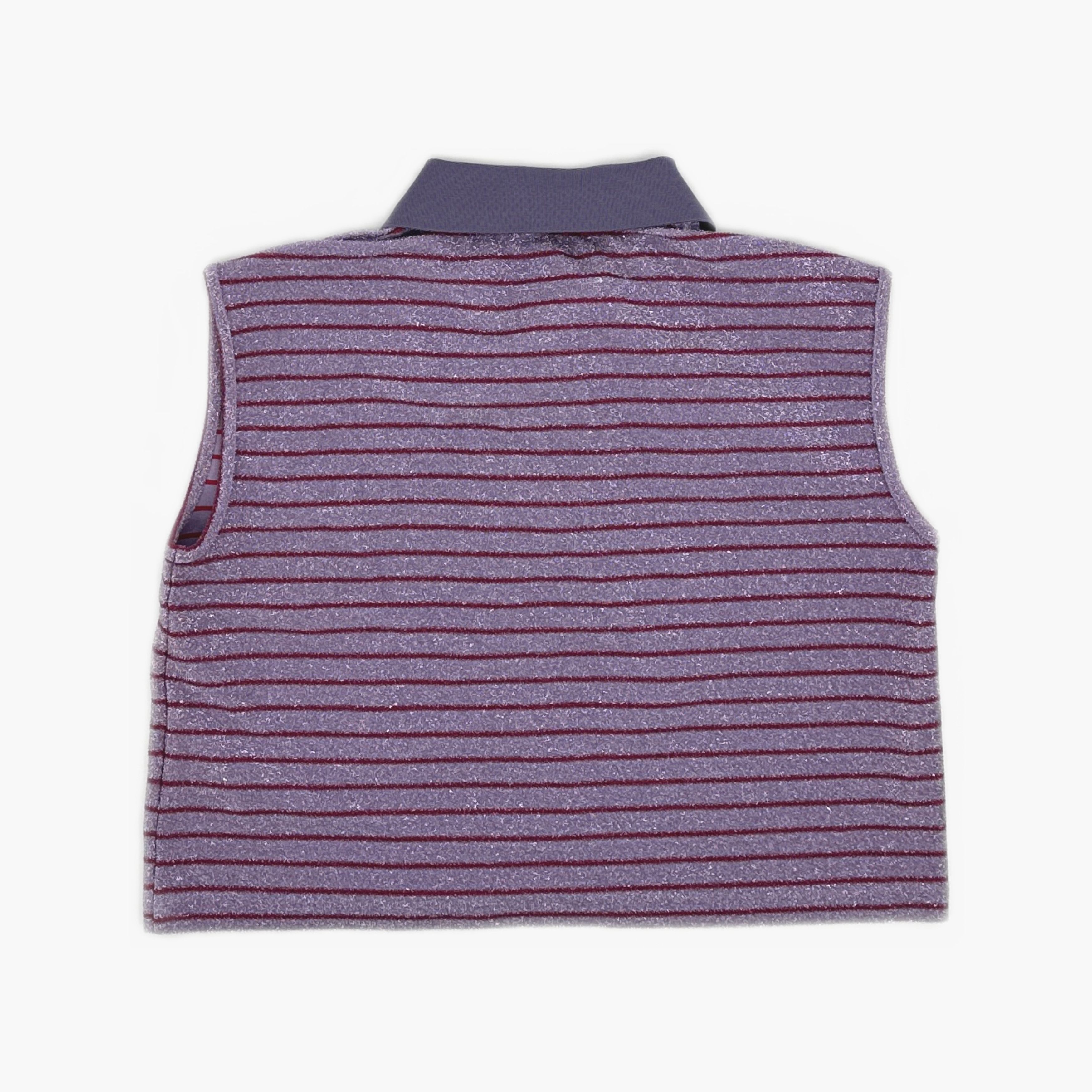 MM6 MM6 Maison Margiela Striped Sleeveless Polo Size S Size S / US 4 / IT 40 - 2 Thumbnail