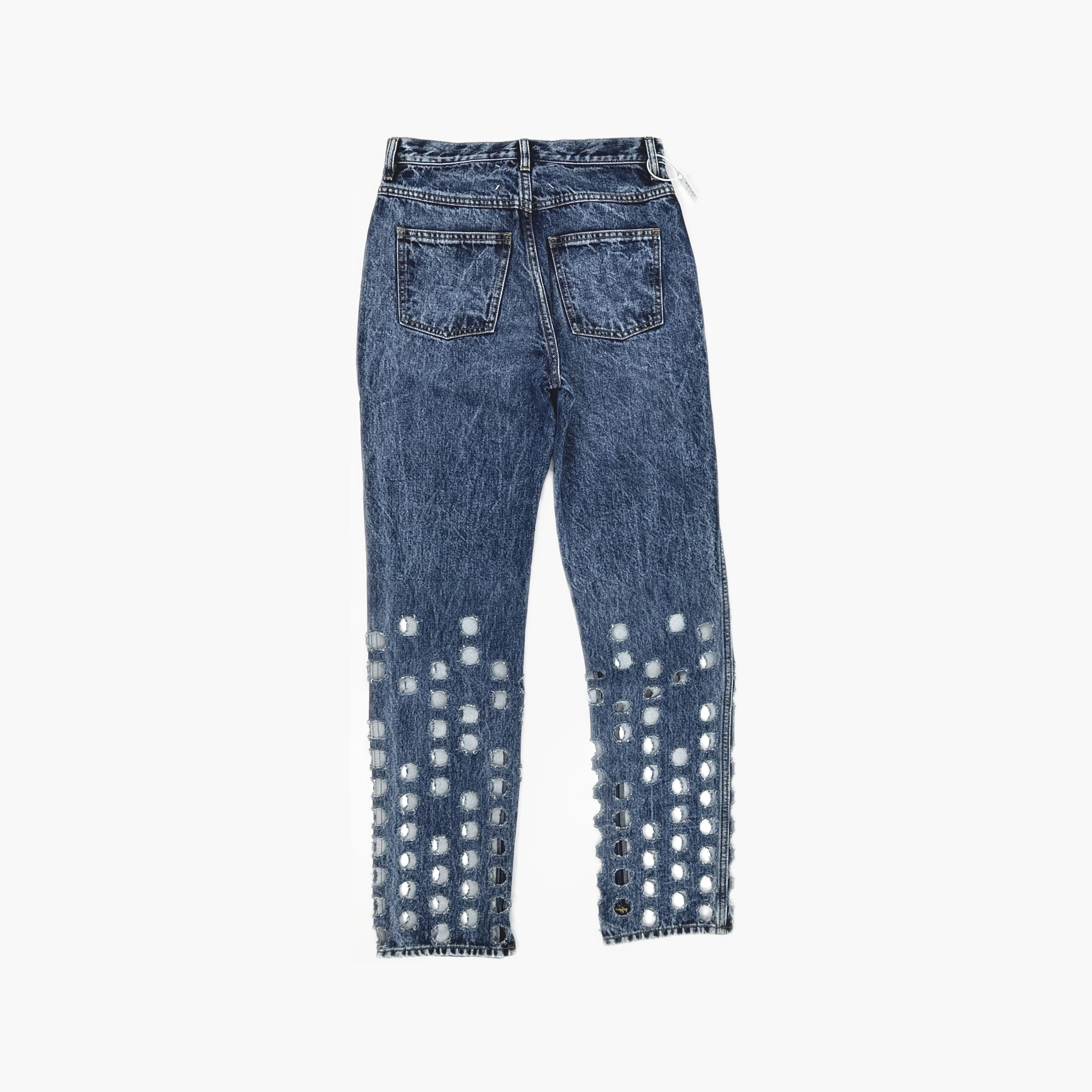 Maison Margiela Maison Margiela Cut-Out Jeans Size 40 Size 28" / US 6 / IT 42 - 2 Thumbnail