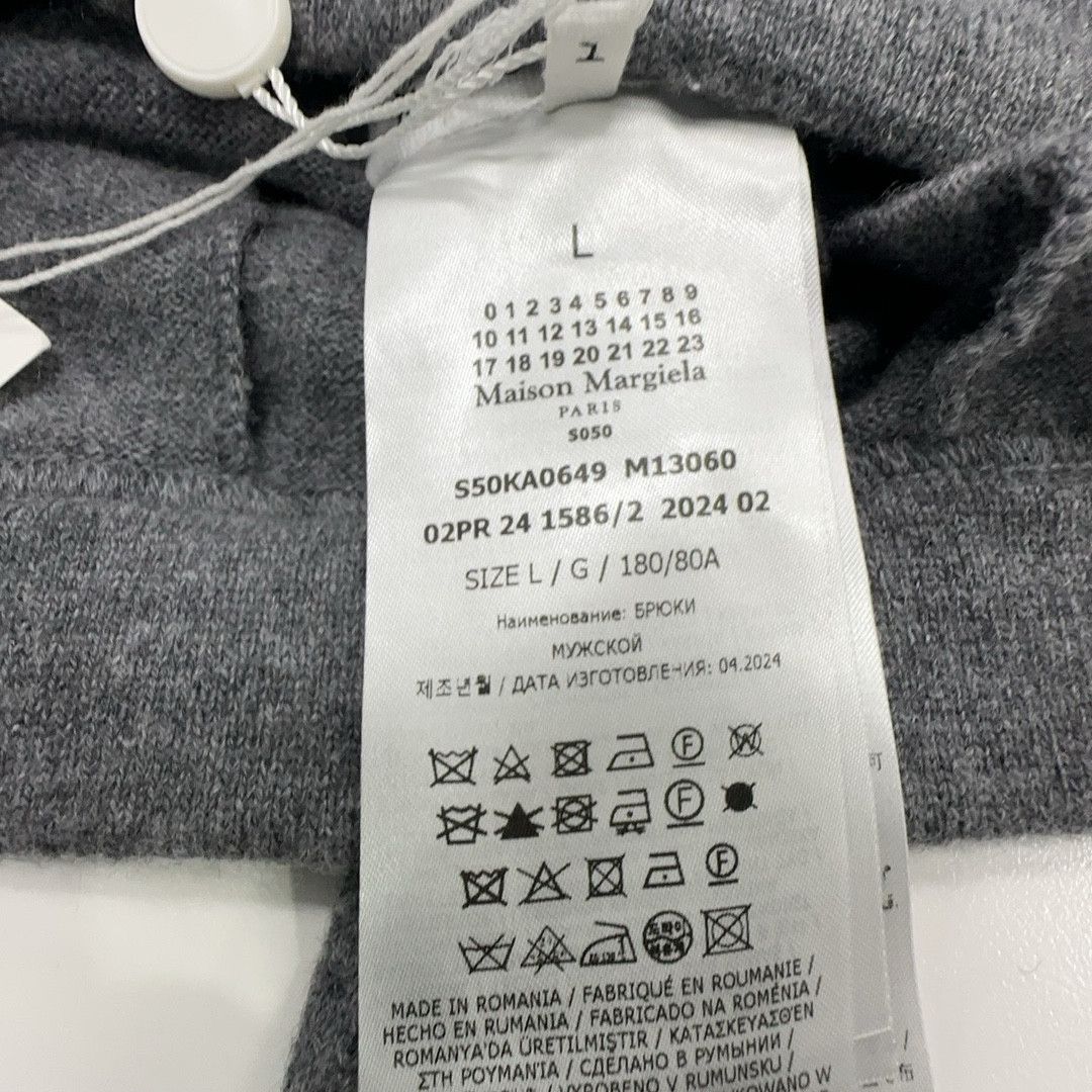 Maison Margiela Maison Margiela Wool Cashmere Knit Joggers Size L Size US 34 / EU 50 - 3 Thumbnail
