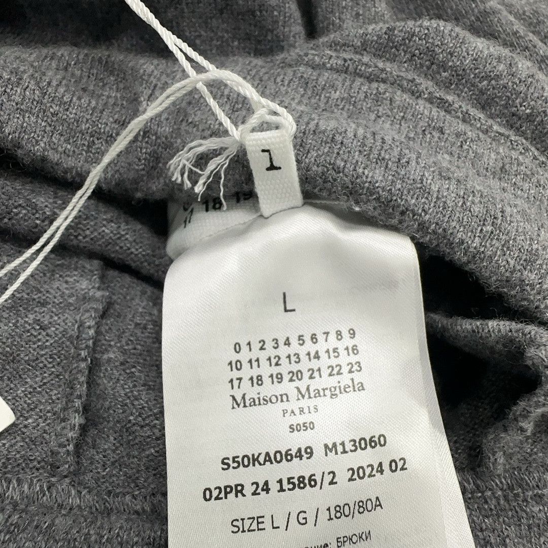 Maison Margiela Maison Margiela Wool Cashmere Knit Joggers Size L Size US 34 / EU 50 - 4 Thumbnail