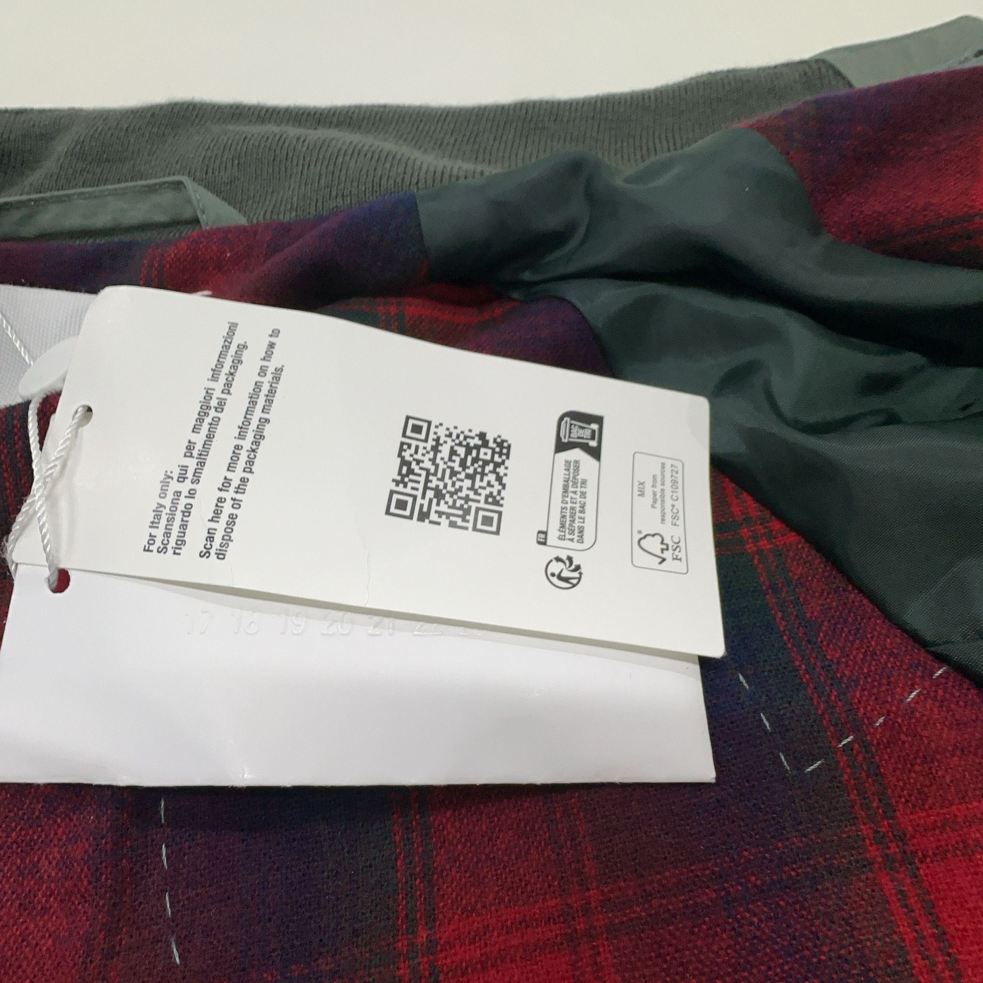 Maison Margiela Maison Margiela x Pendleton Plaid Bomber Jacket Size XXS Size US S / EU 44-46 / 1 - 4 Thumbnail