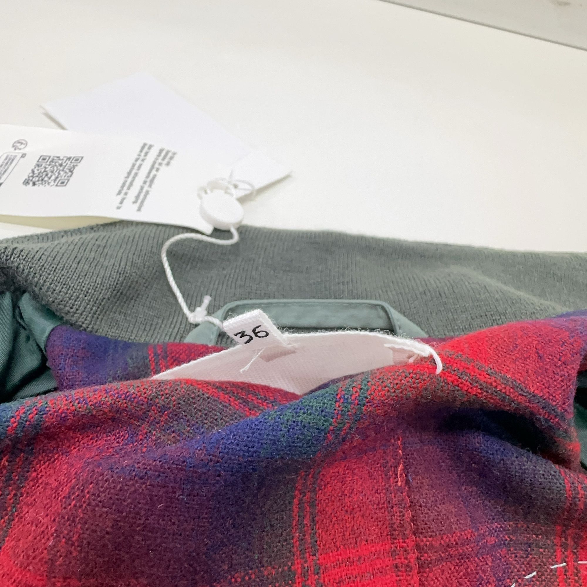 Maison Margiela Maison Margiela x Pendleton Plaid Bomber Jacket Size XXS Size US S / EU 44-46 / 1 - 5 Thumbnail