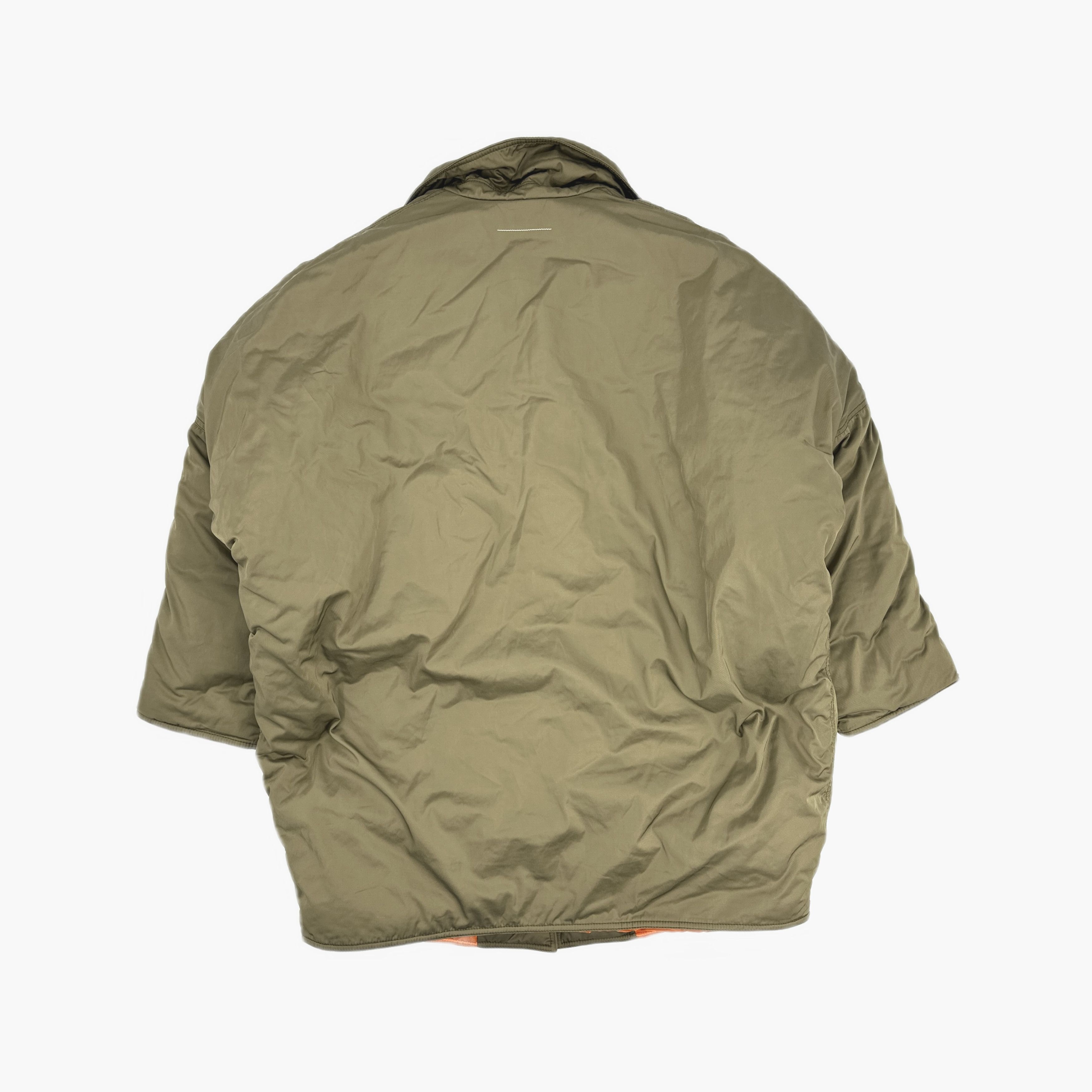 MM6 MM6 Maison Margiela Beige Nylon Coat Size 40 Size S / US 4 / IT 40 - 2 Thumbnail
