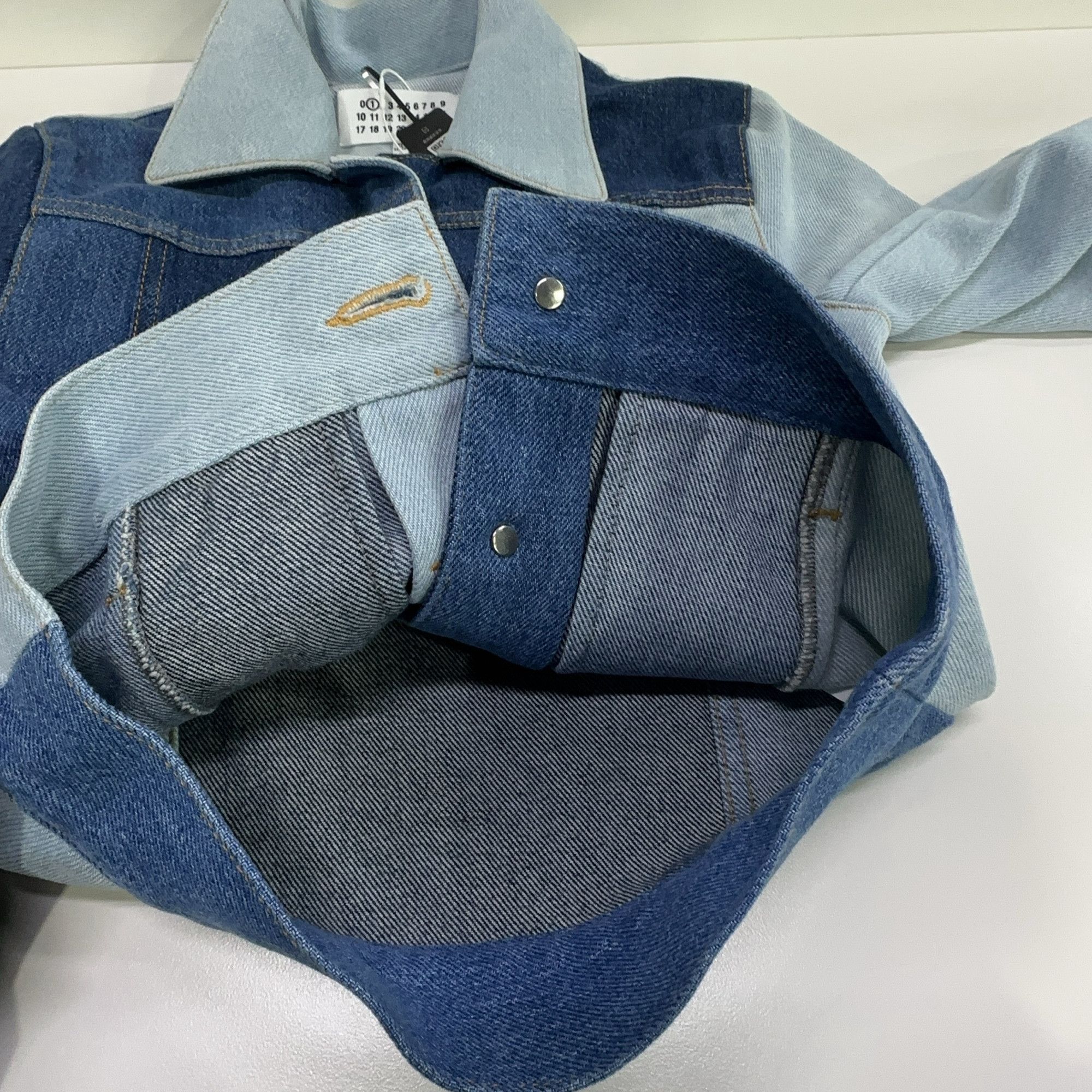 Maison Margiela Maison Margiela Patchwork Denim Jacket Size 36 Size XS / US 0-2 / IT 36-38 - 9 Thumbnail