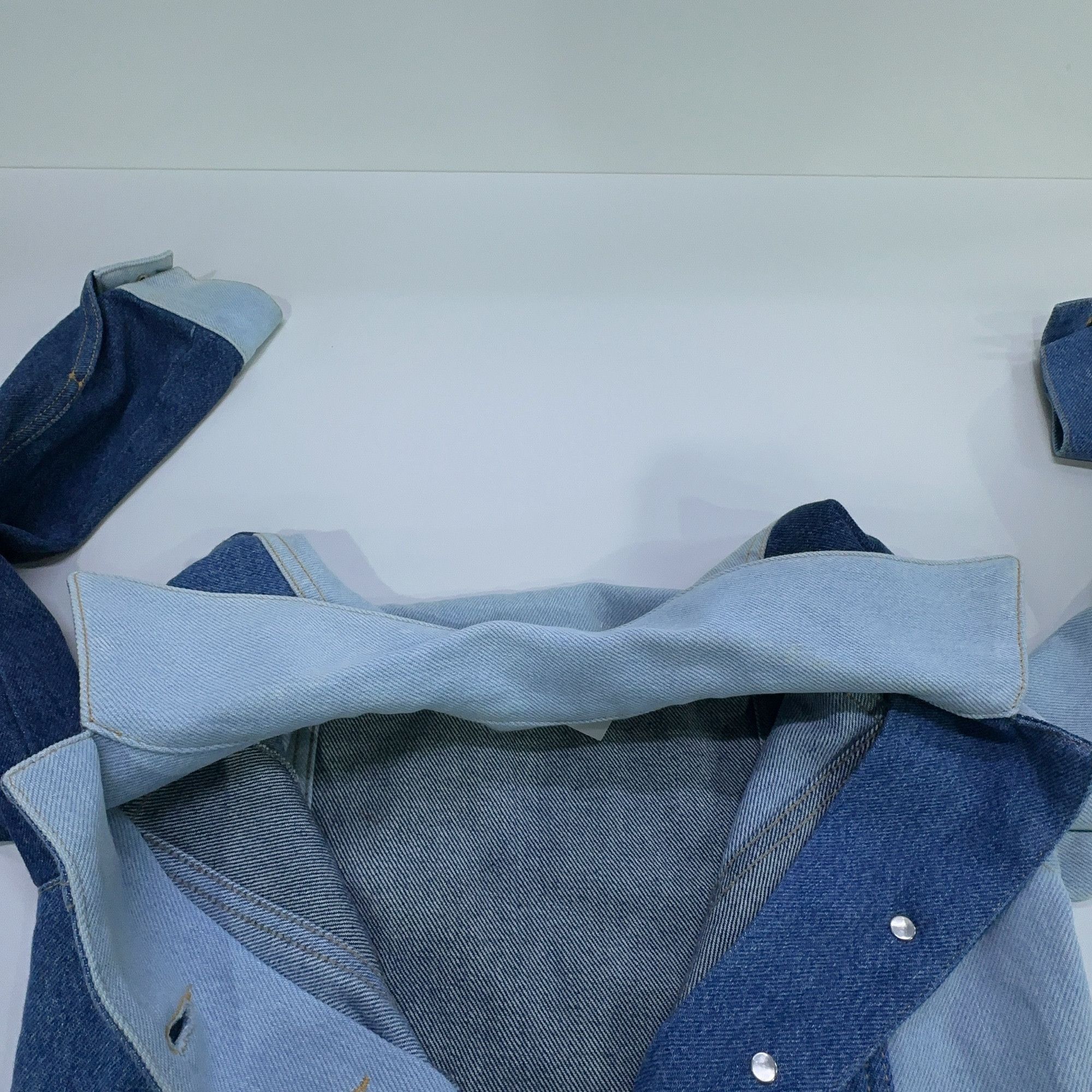 Maison Margiela Maison Margiela Patchwork Denim Jacket Size 36 Size XS / US 0-2 / IT 36-38 - 5 Thumbnail