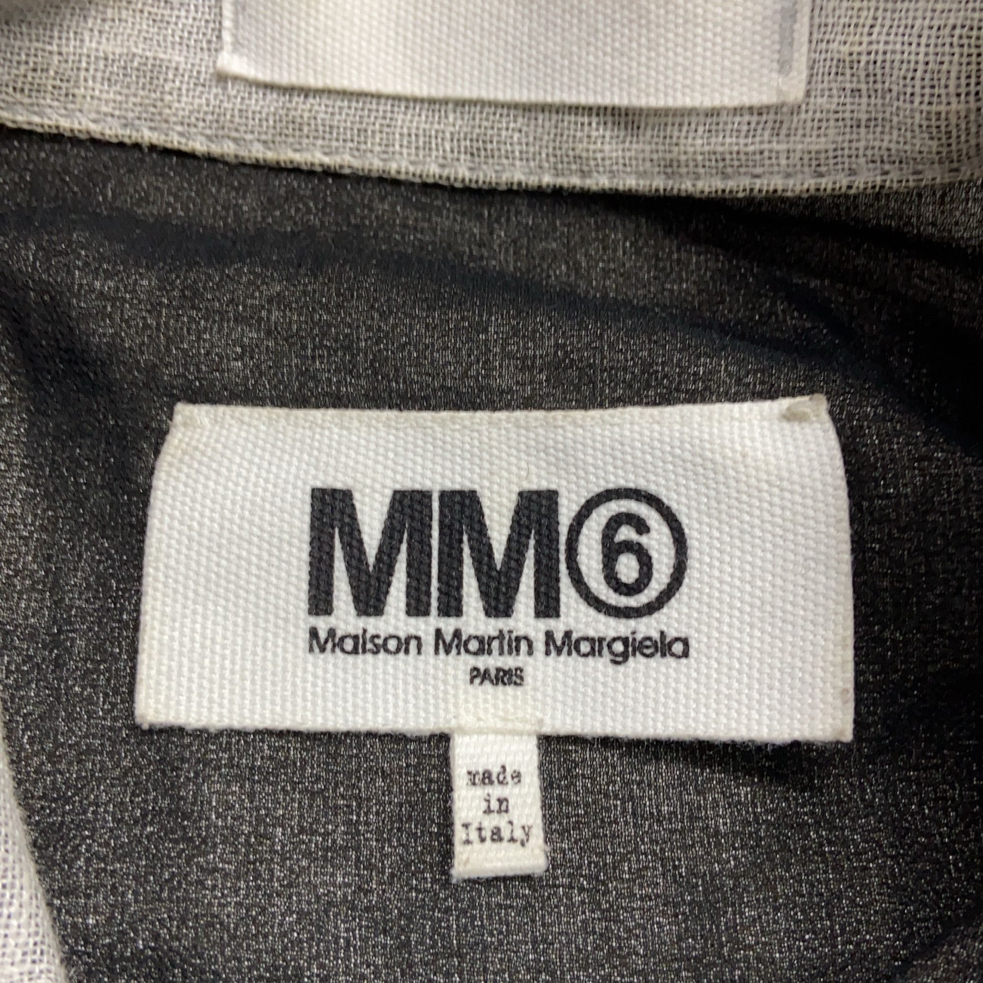MM6 MM6 Maison Margiela Linen Blend Button Up Shirt Size 42 Size M / US 6-8 / IT 42-44 - 3 Thumbnail
