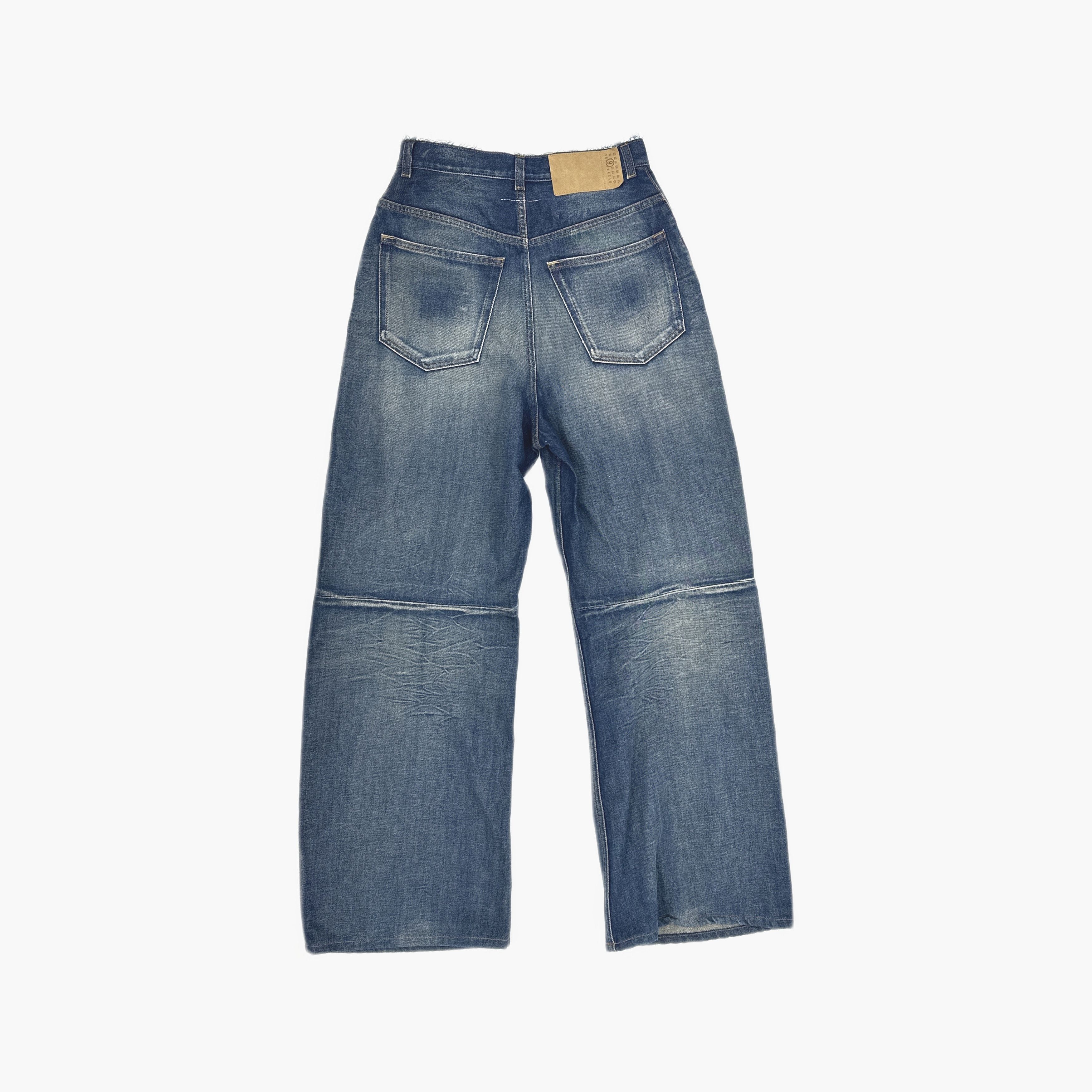 MM6 MM6 Maison Margiela Washed Jeans Size 29 Size 29" - 2 Thumbnail