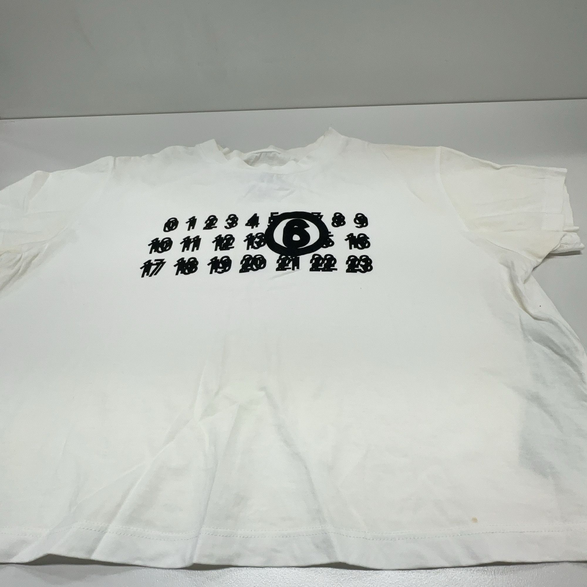 MM6 MM6 Maison Margiela Numeric Logo T-Shirt Size L Size L / US 10 / IT 46 - 8 Thumbnail