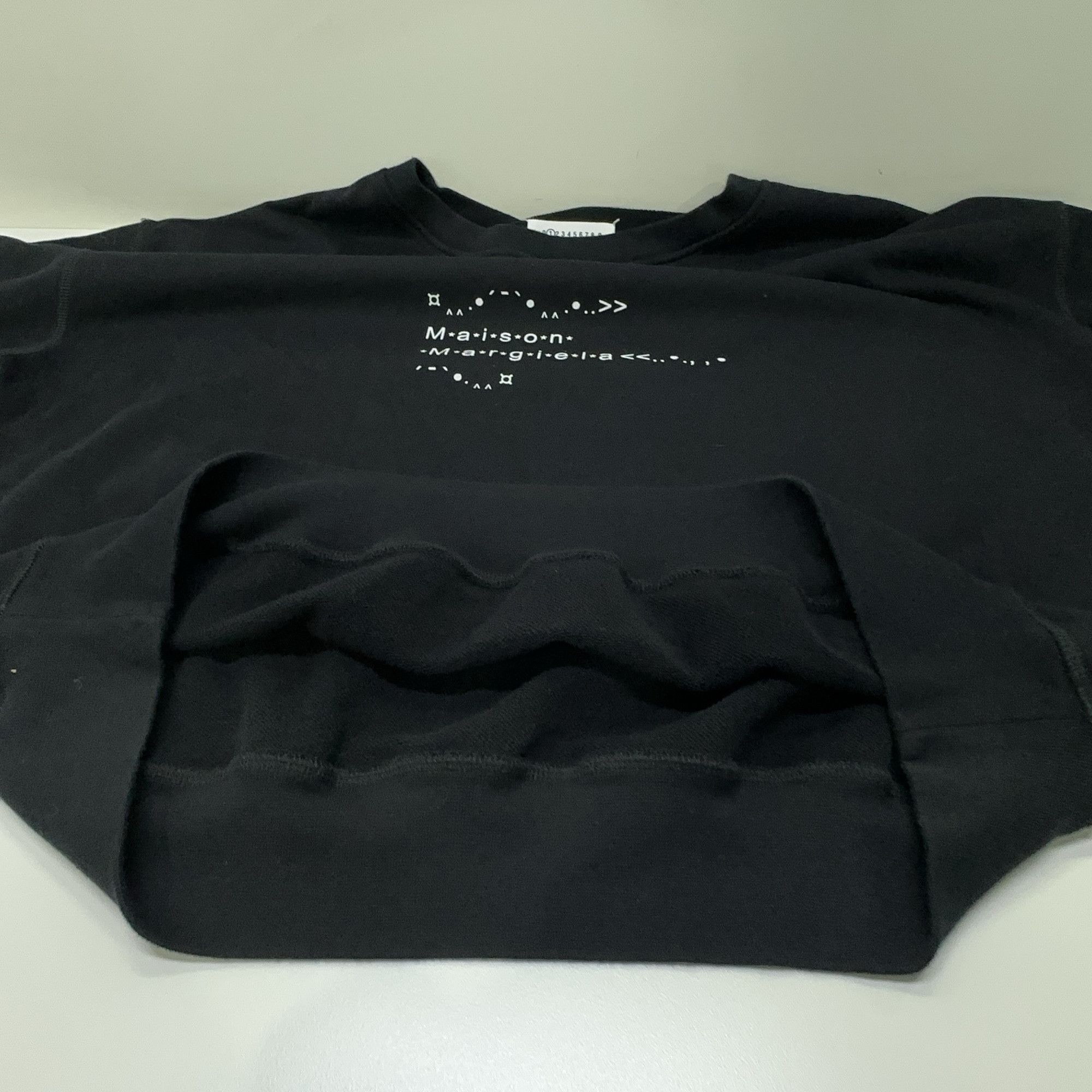 Maison Margiela Maison Margiela Logo Print Sweatshirt Size L Size L / US 10 / IT 46 - 9 Thumbnail