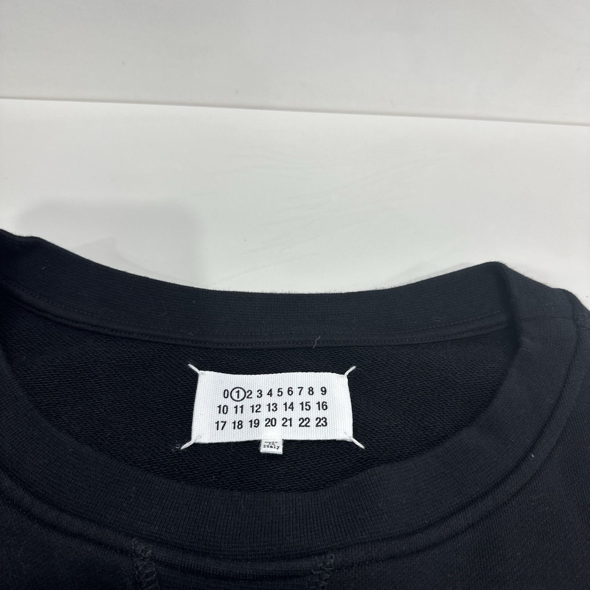 Maison Margiela Maison Margiela Logo Print Sweatshirt Size L Size L / US 10 / IT 46 - 3 Thumbnail