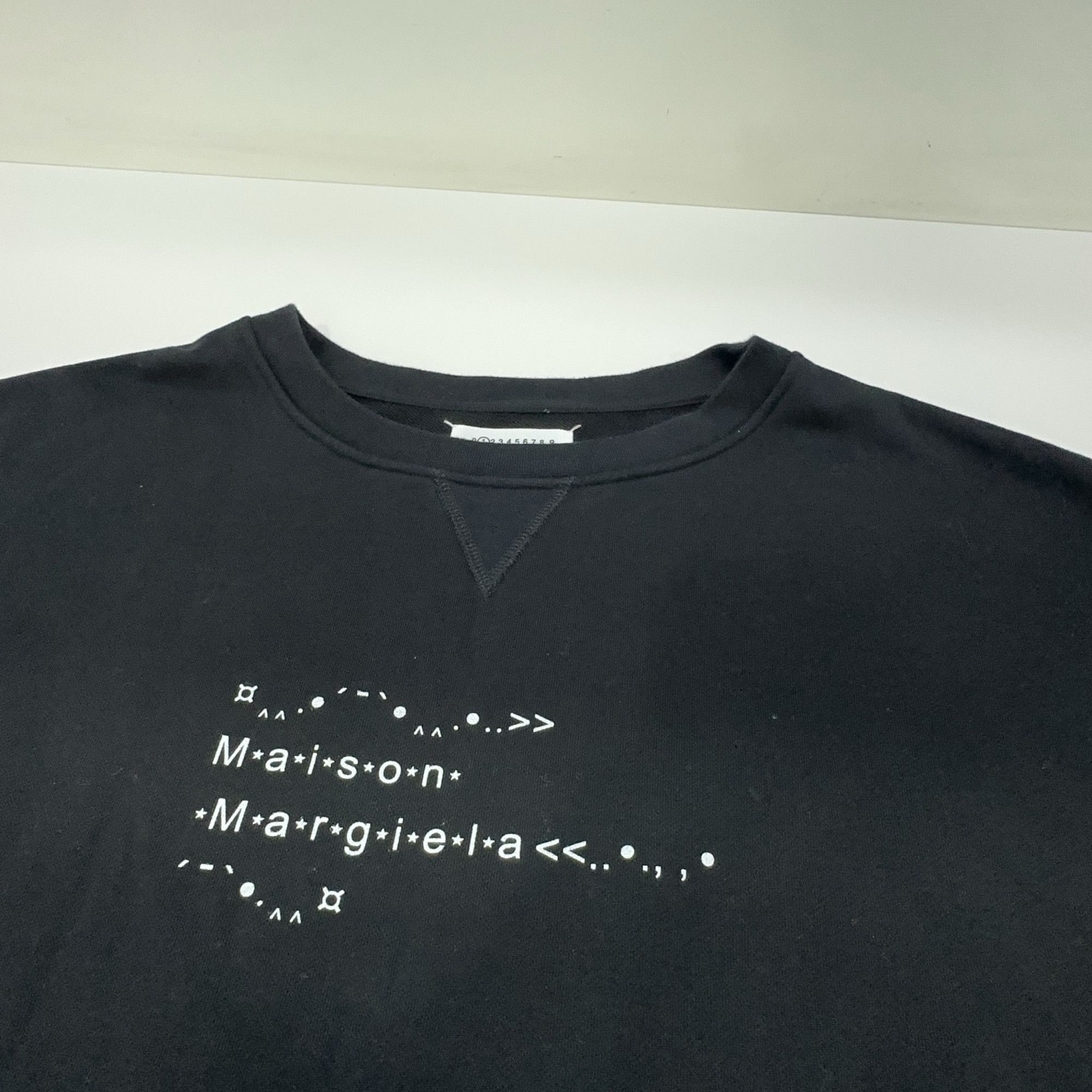 Maison Margiela Maison Margiela Logo Print Sweatshirt Size L Size L / US 10 / IT 46 - 7 Thumbnail