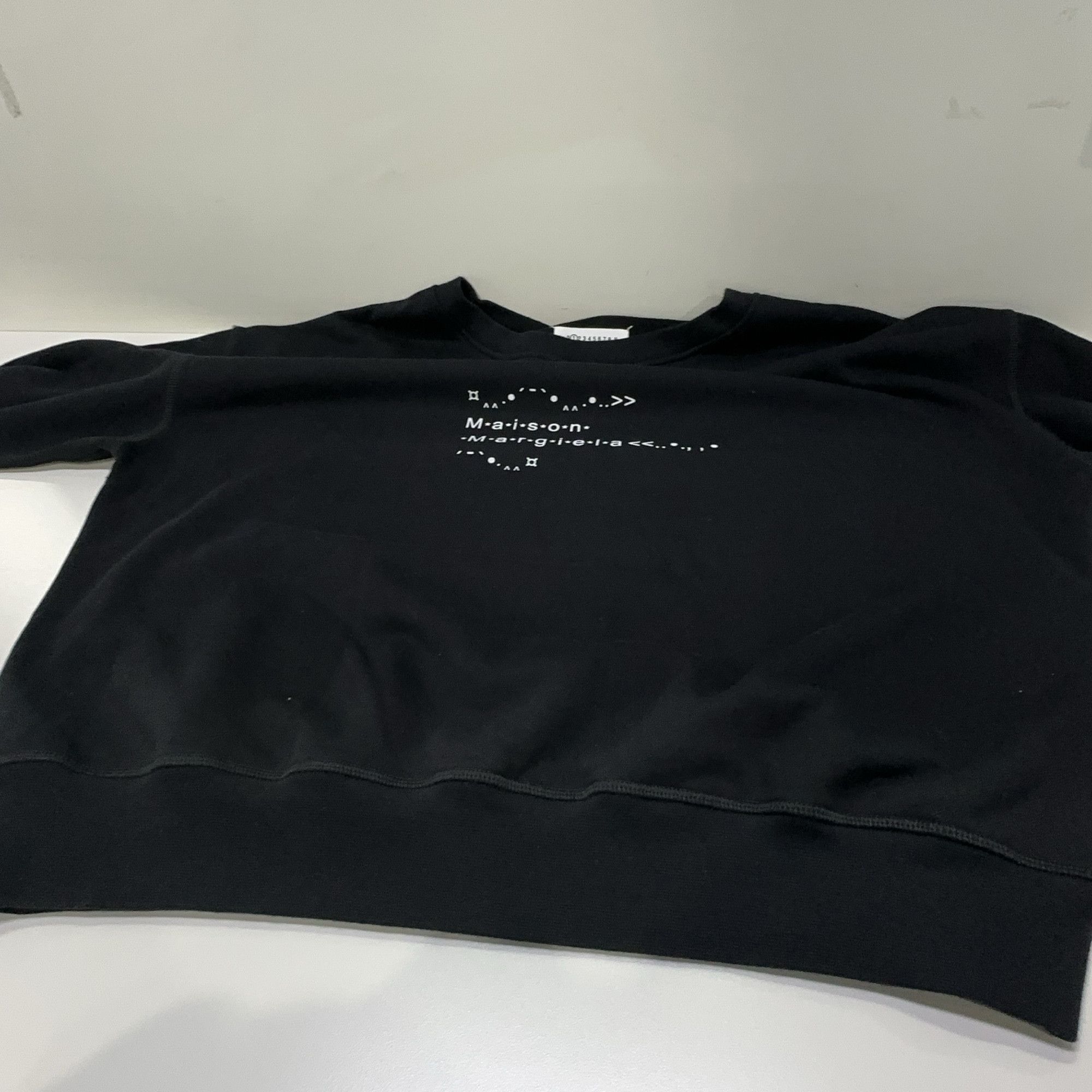 Maison Margiela Maison Margiela Logo Print Sweatshirt Size L Size L / US 10 / IT 46 - 8 Thumbnail