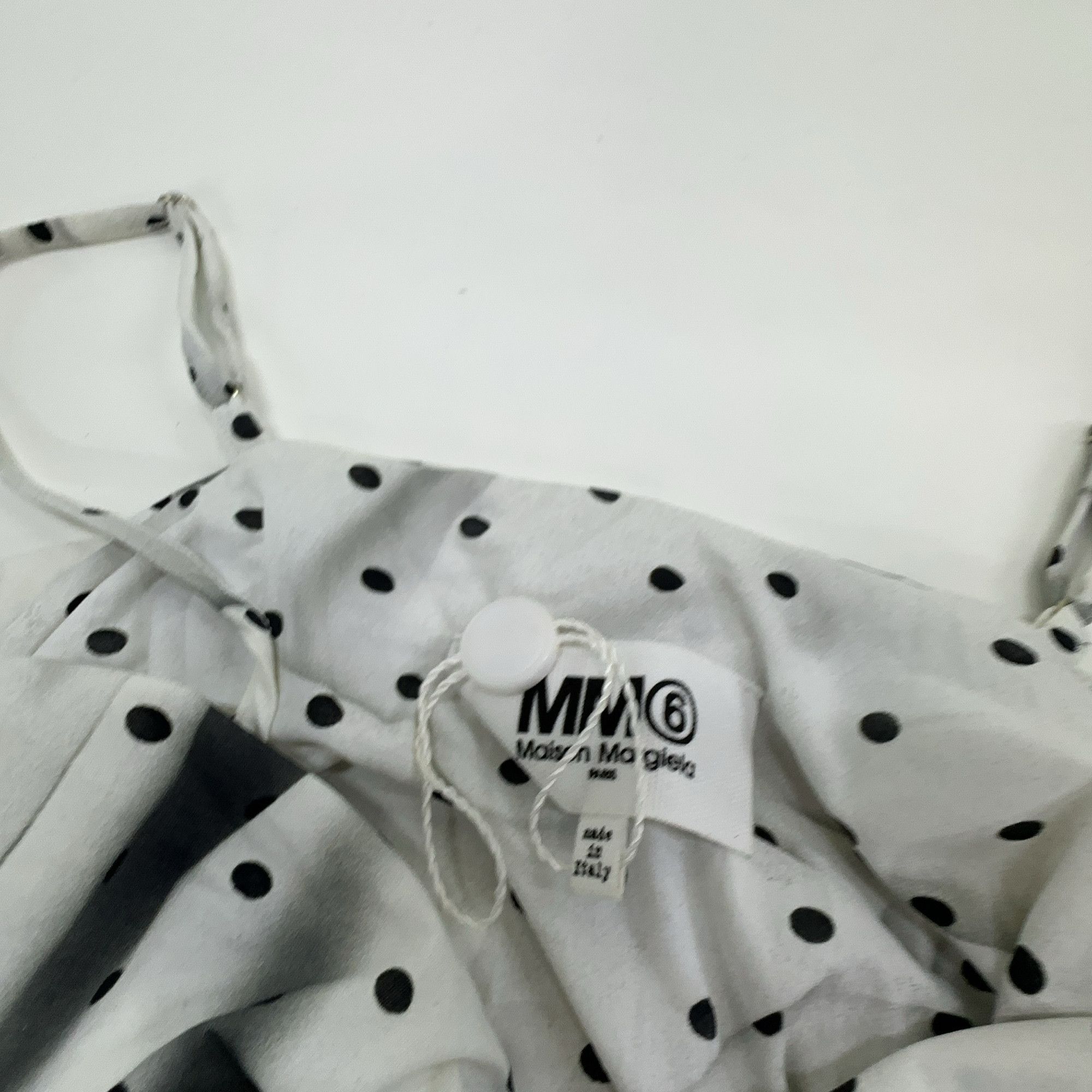 MM6 MM6 Maison Margiela Polka Dot Bodysuit Size S Size S / US 4 / IT 40 - 4 Thumbnail