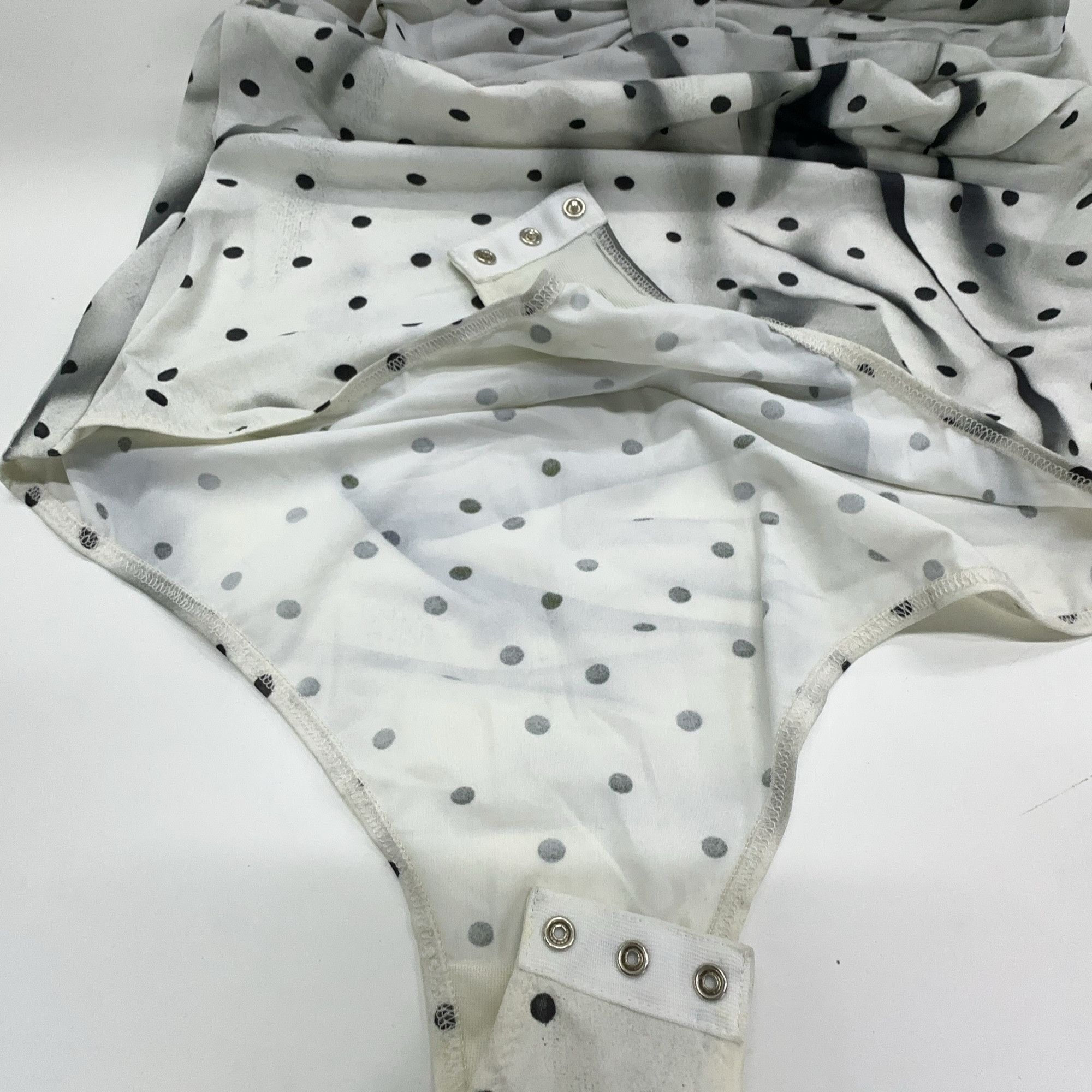 MM6 MM6 Maison Margiela Polka Dot Bodysuit Size S Size S / US 4 / IT 40 - 7 Thumbnail