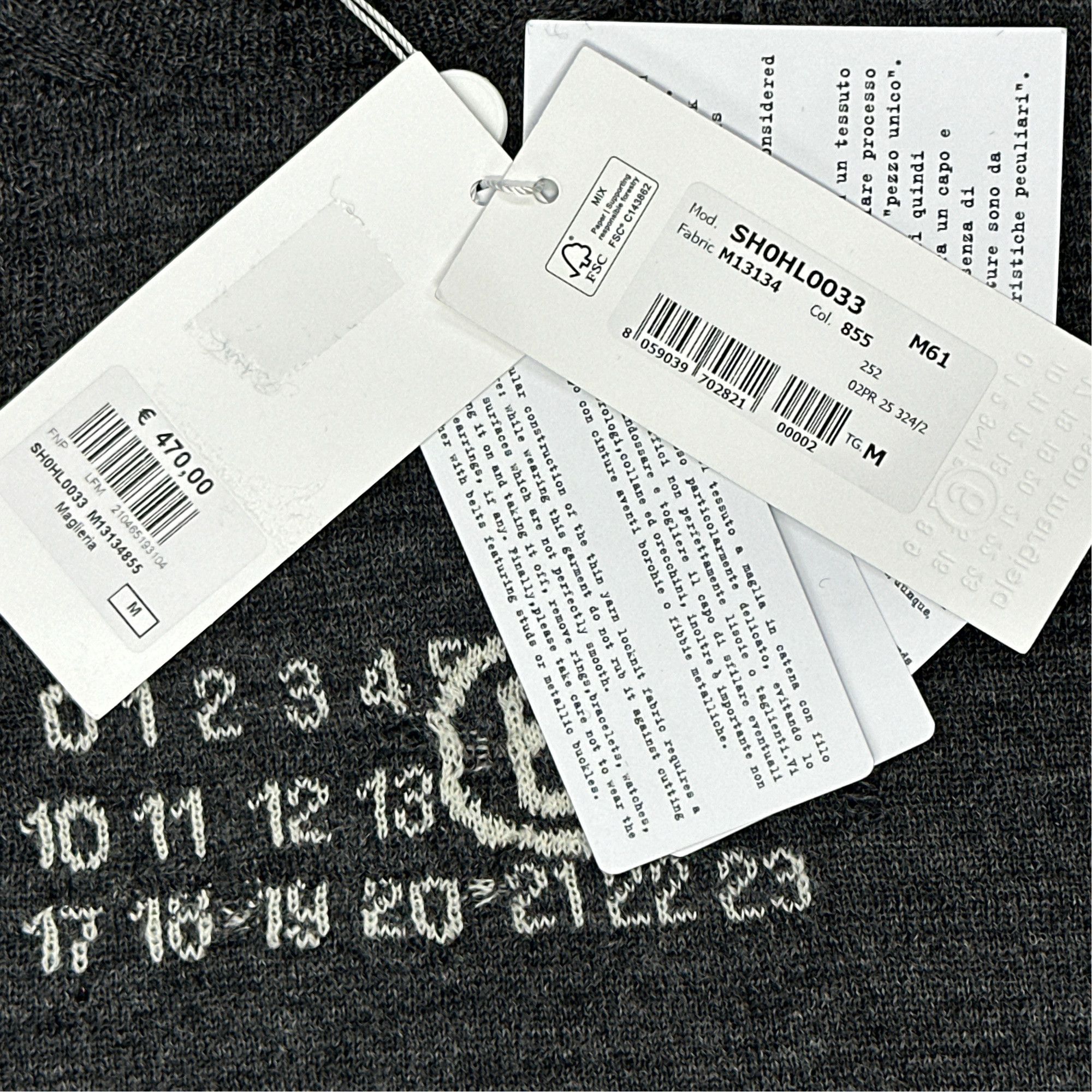 MM6 MM6 Maison Margiela Distressed Wool Sweater Size M Size US M / EU 48-50 / 2 - 3 Thumbnail