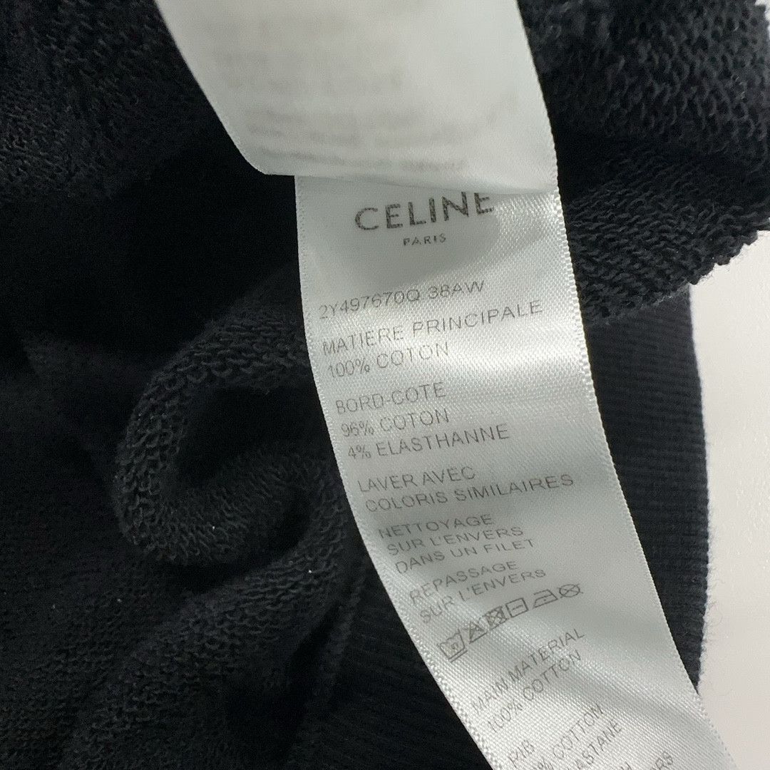 Celine CELINE Logo Zip Hoodie Size M Size US M / EU 48-50 / 2 - 4 Thumbnail