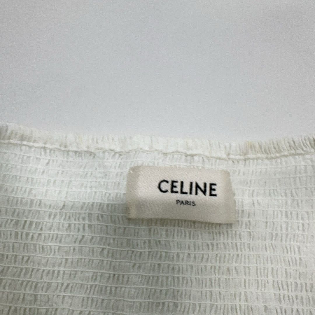 Celine Celine White Tiered Mini Skirt Size 36 Size 26" / US 2 / IT 38 - 5 Thumbnail