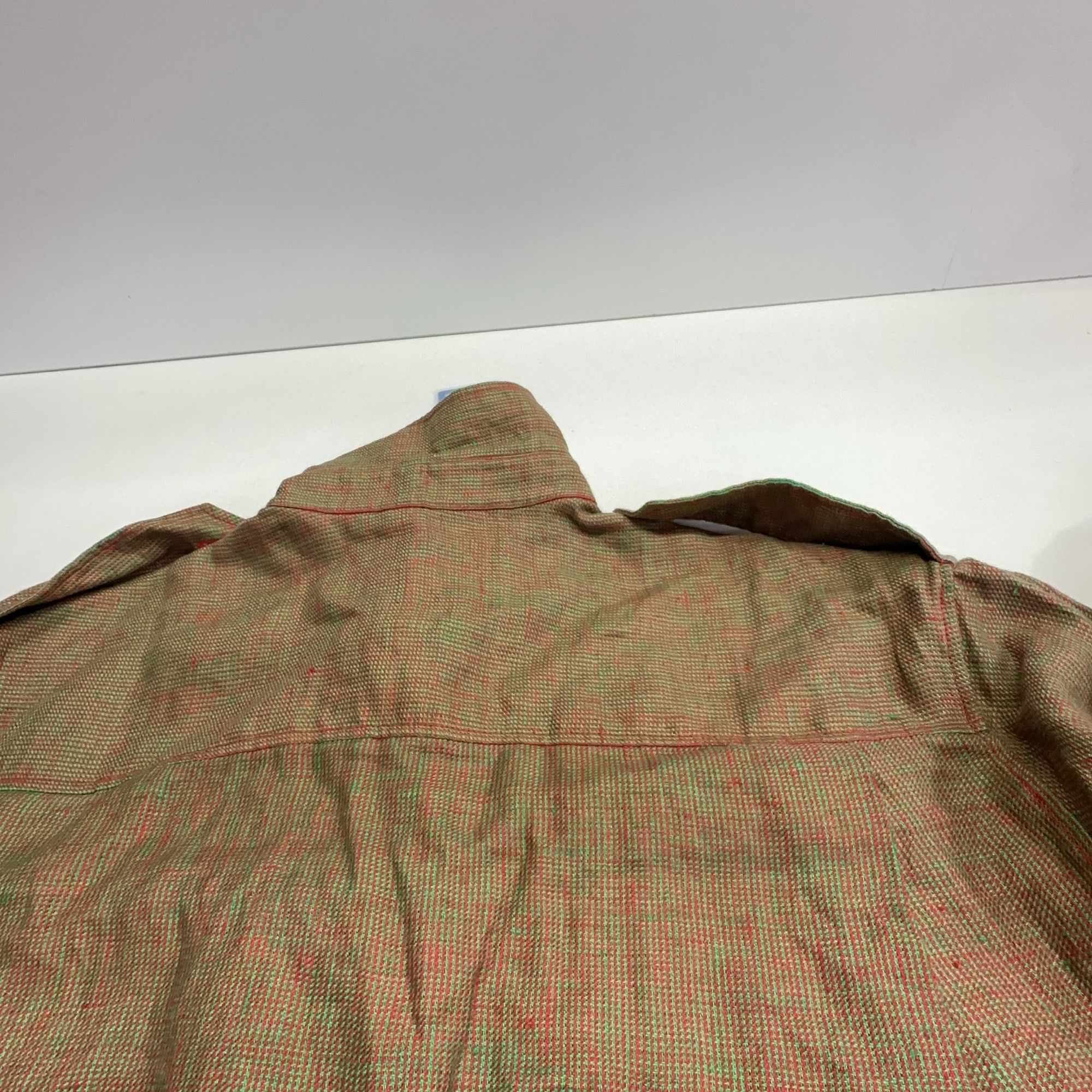 Celine Celine Patterned Linen Button Up Shirt Size 34 Size XS / US 0-2 / IT 36-38 - 10 Thumbnail