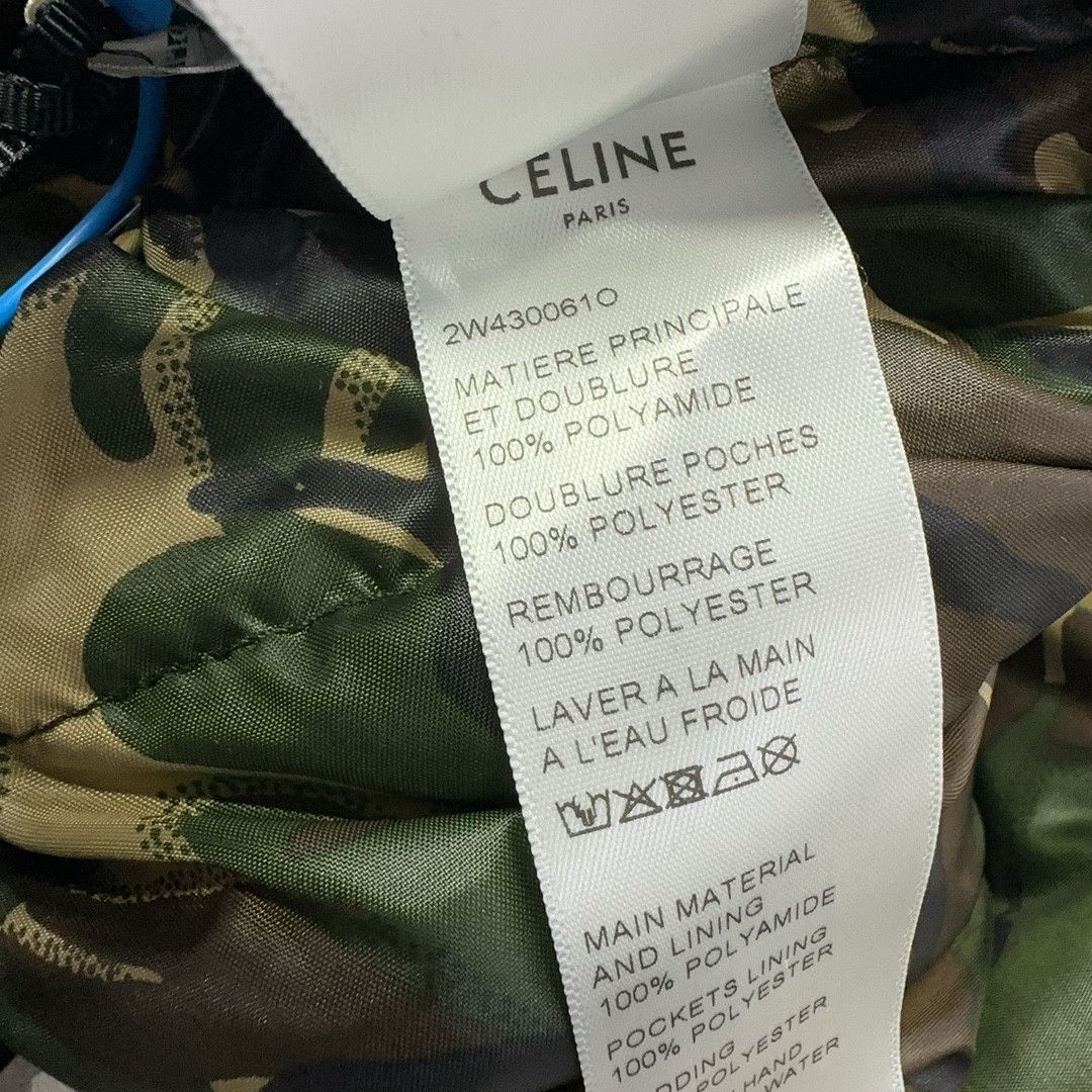 Celine CELINE Camo Logo Puffer Jacket Size 50 Size US M / EU 48-50 / 2 - 4 Thumbnail