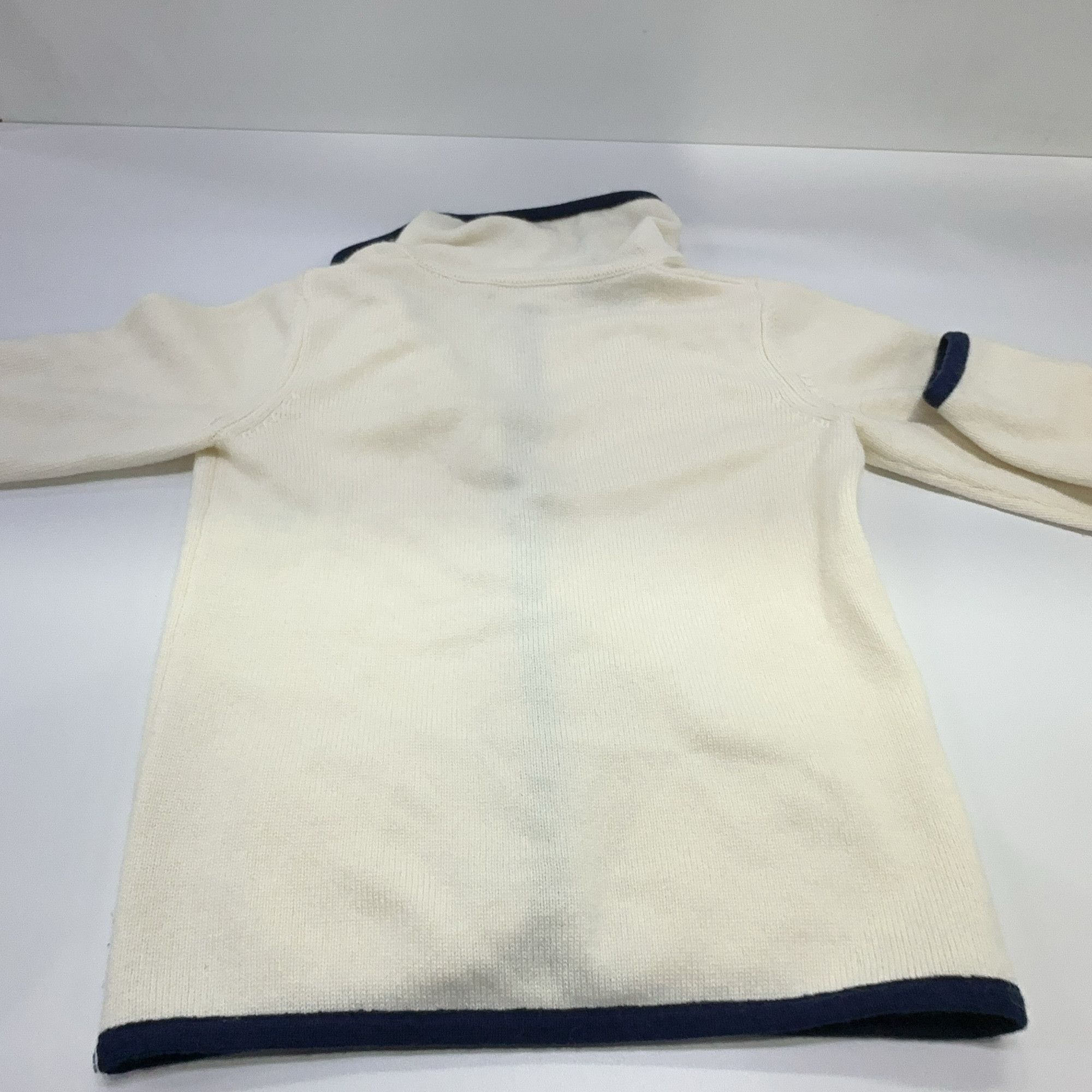 Celine CELINE Cashmere Striped Trim Cardigan Size XS Size XS / US 0-2 / IT 36-38 - 12 Thumbnail