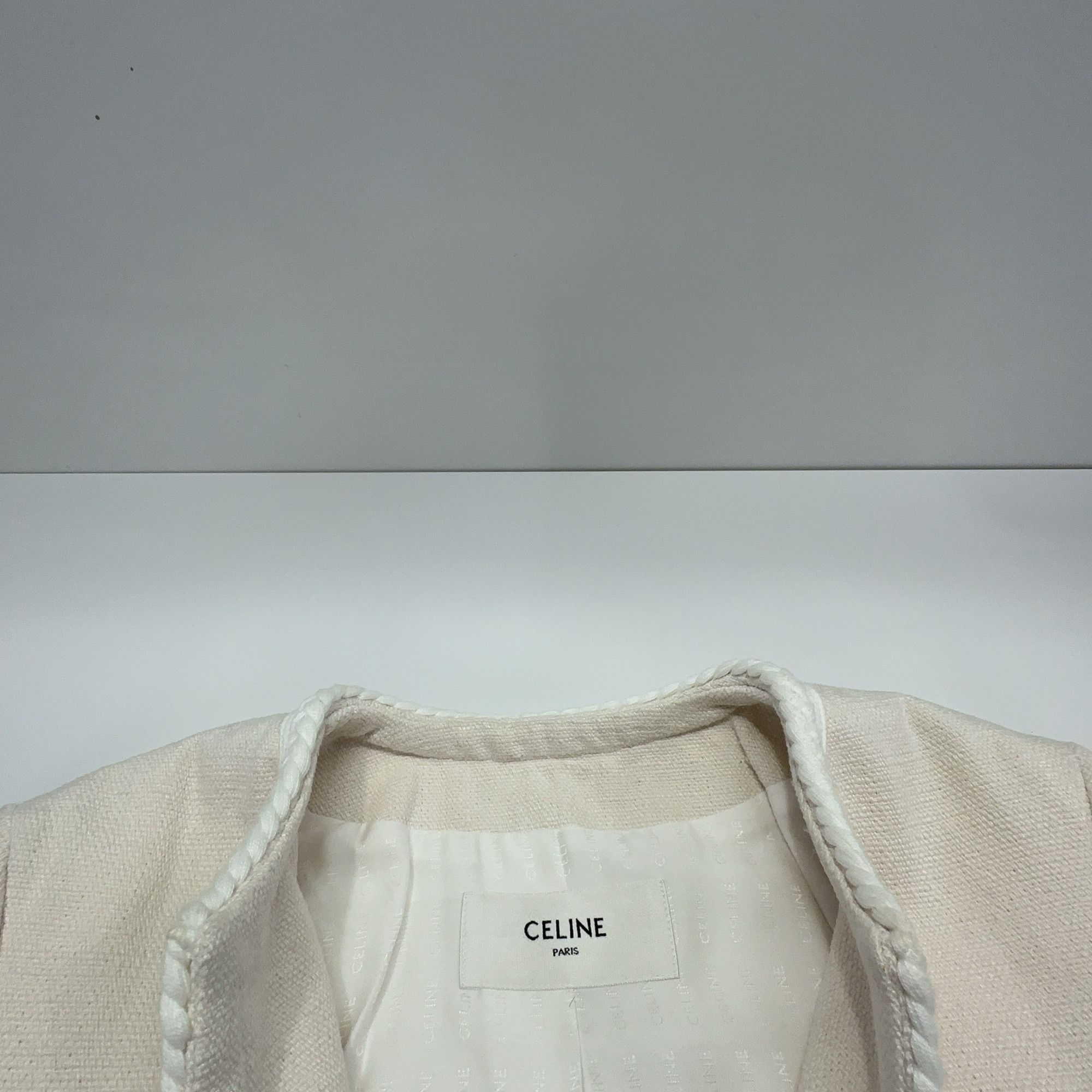 Celine Celine Braided Trim Silk Jacket Size 34 Size XS / US 0-2 / IT 36-38 - 6 Thumbnail