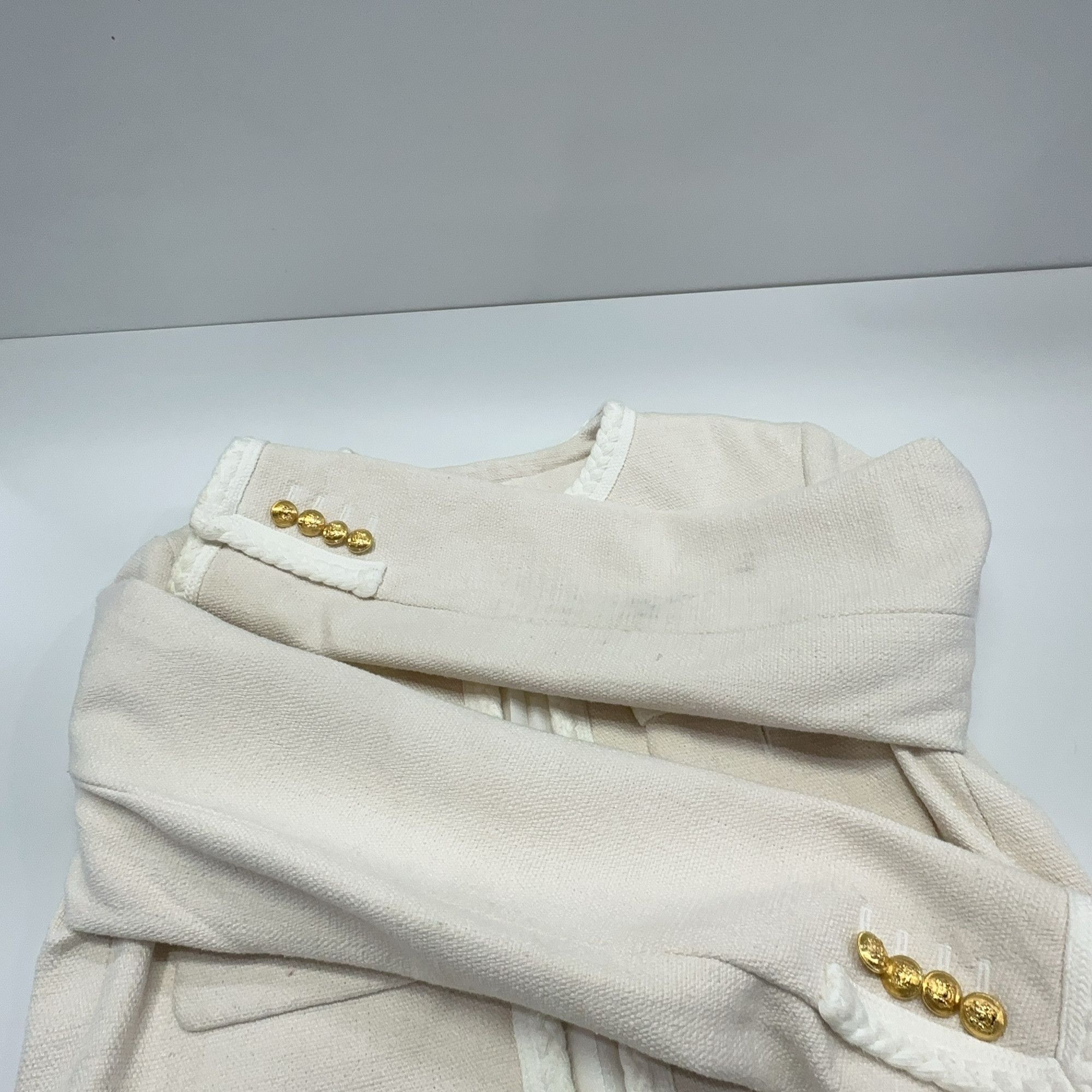 Celine Celine Braided Trim Silk Jacket Size 34 Size XS / US 0-2 / IT 36-38 - 9 Thumbnail
