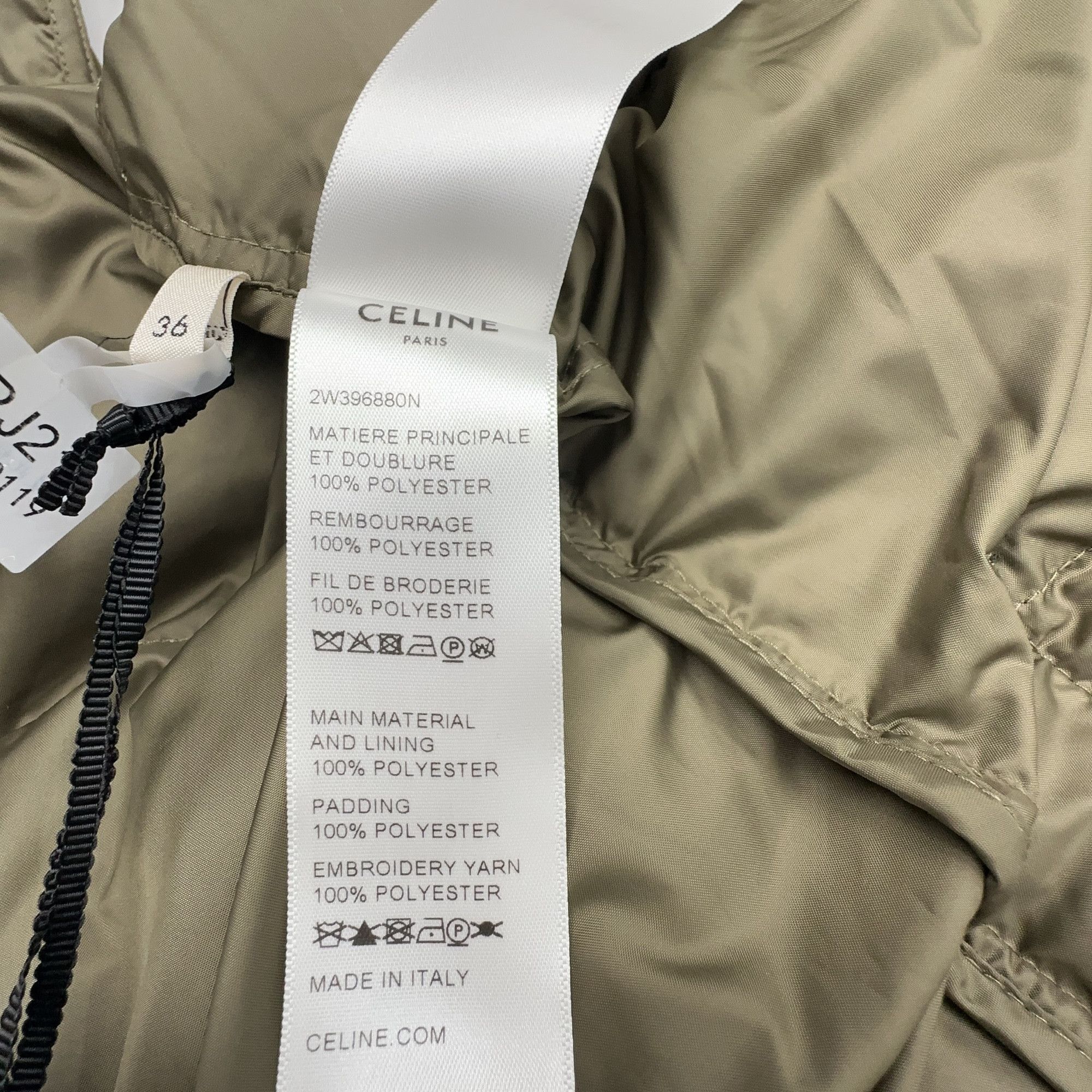 Celine CELINE Quilted Padded Vest Size 36 Size XS / US 0-2 / IT 36-38 - 4 Thumbnail