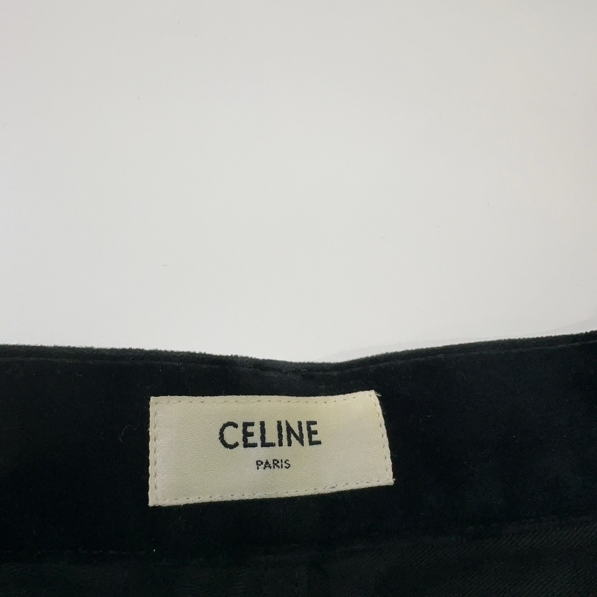 Celine Celine Black Velvet Chain Detail Pants Size 28 Size 28" / US 6 / IT 42 - 4 Thumbnail