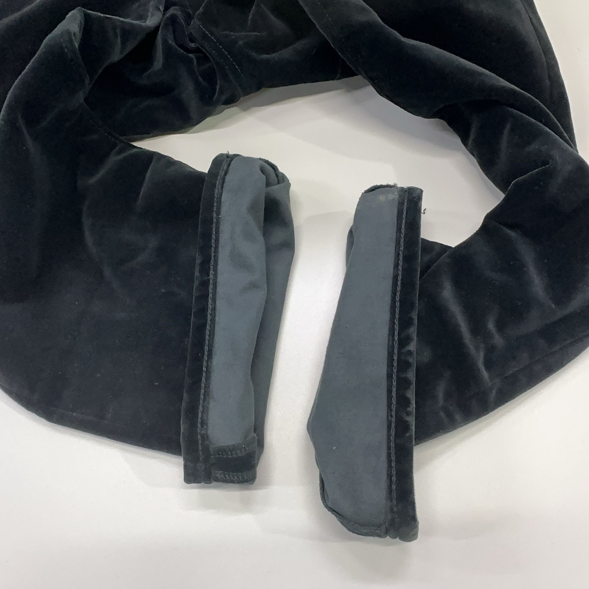 Celine Celine Black Velvet Chain Detail Pants Size 28 Size 28" / US 6 / IT 42 - 10 Thumbnail