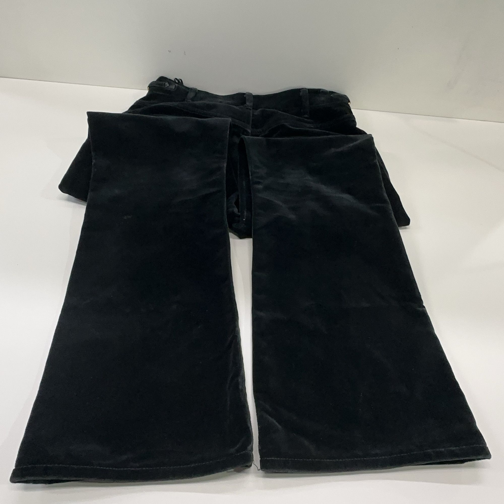 Celine Celine Black Velvet Chain Detail Pants Size 28 Size 28" / US 6 / IT 42 - 12 Thumbnail