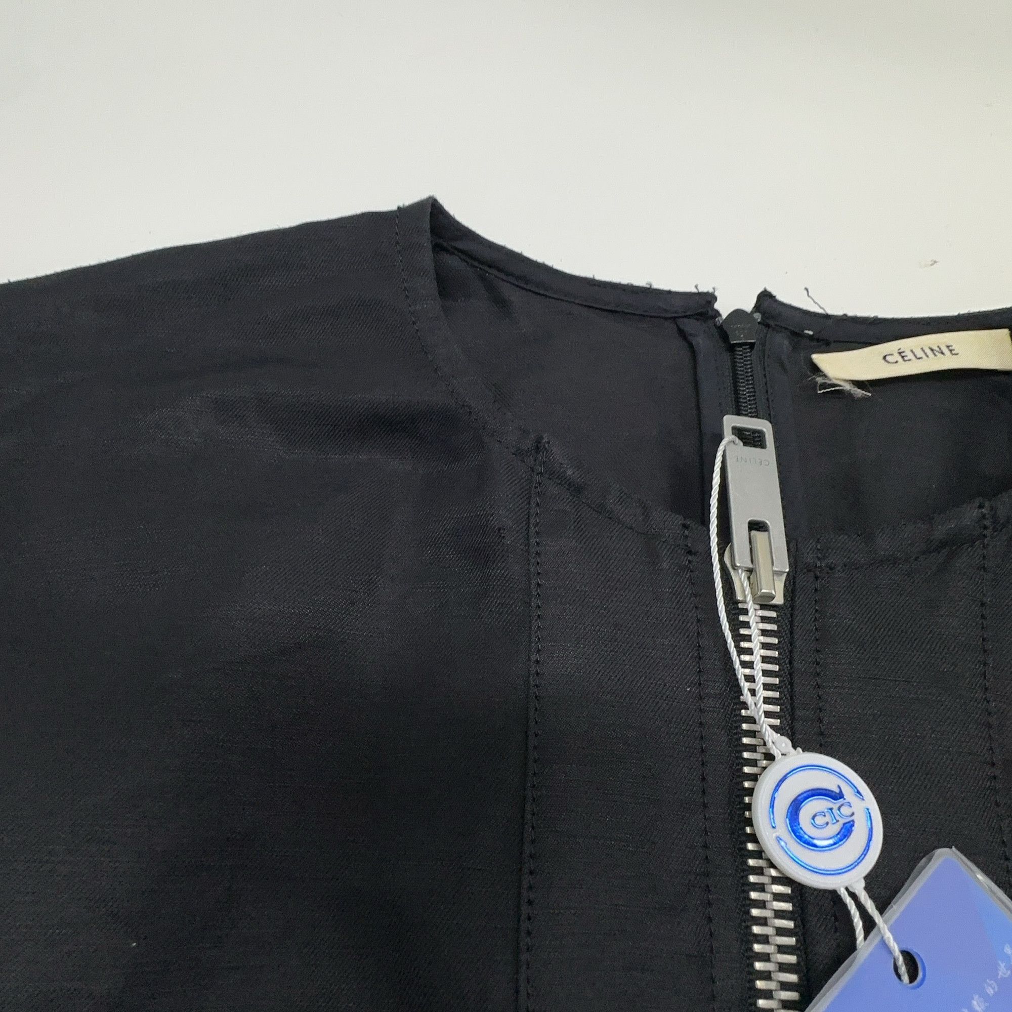 Celine Celine Zip Front Midi Dress Size 34 Size XS / US 0-2 / IT 36-38 - 9 Thumbnail