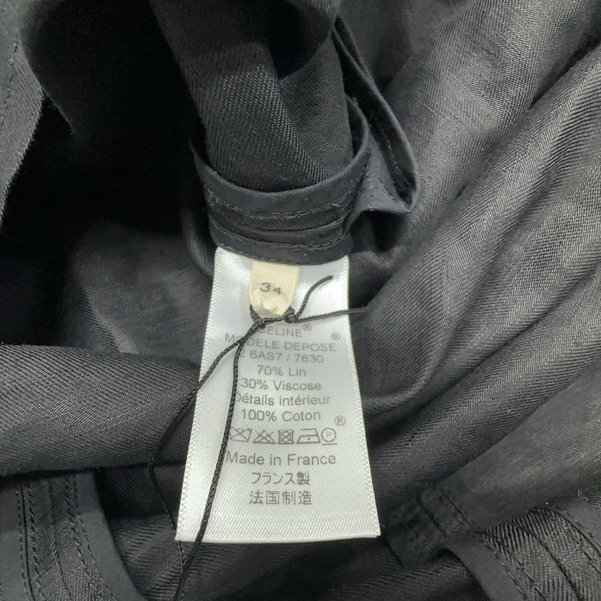 Celine Celine Zip Front Midi Dress Size 34 Size XS / US 0-2 / IT 36-38 - 3 Thumbnail