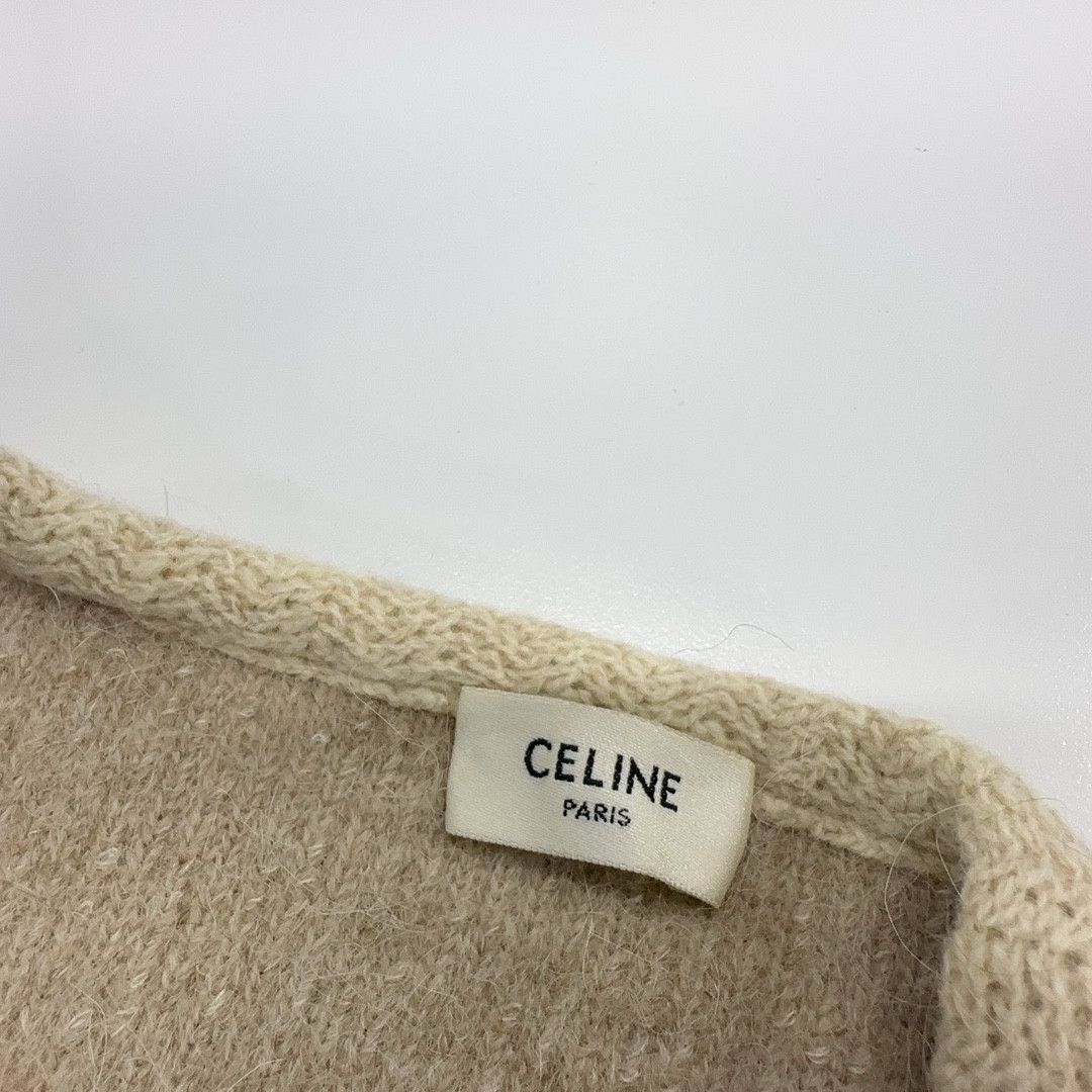 Celine Celine Alpaca Blend Round Neck Jacket Size XS Size XS / US 0-2 / IT 36-38 - 5 Thumbnail