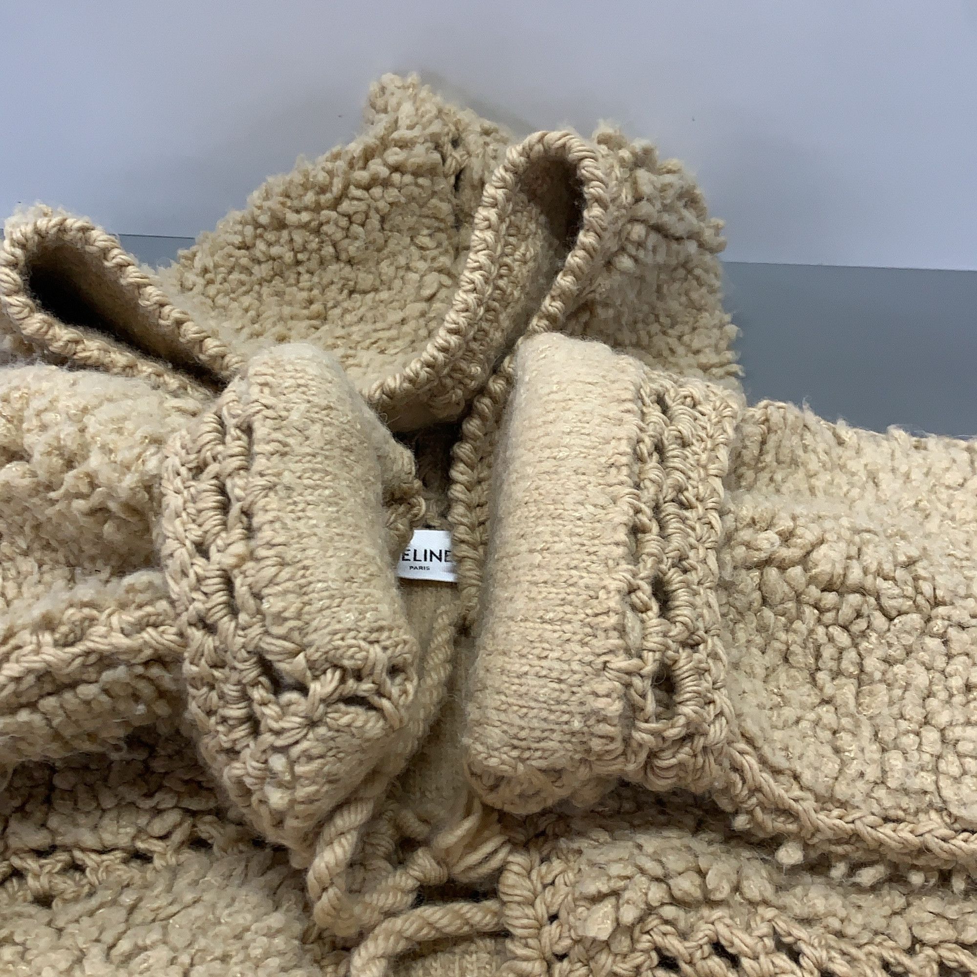 Celine Celine Wool Blend Teddy Jacket Size M Size M / US 6-8 / IT 42-44 - 8 Thumbnail