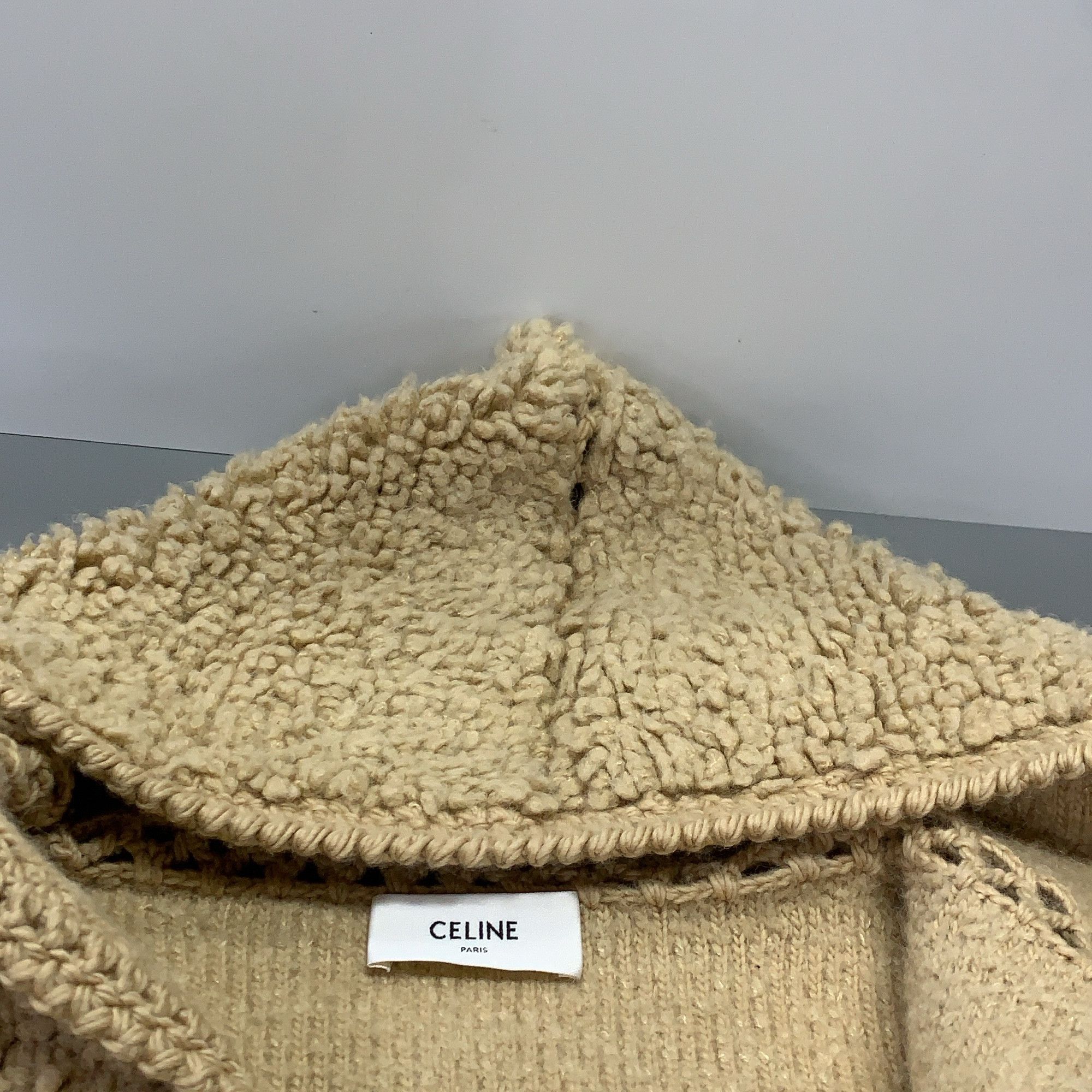 Celine Celine Wool Blend Teddy Jacket Size M Size M / US 6-8 / IT 42-44 - 6 Thumbnail