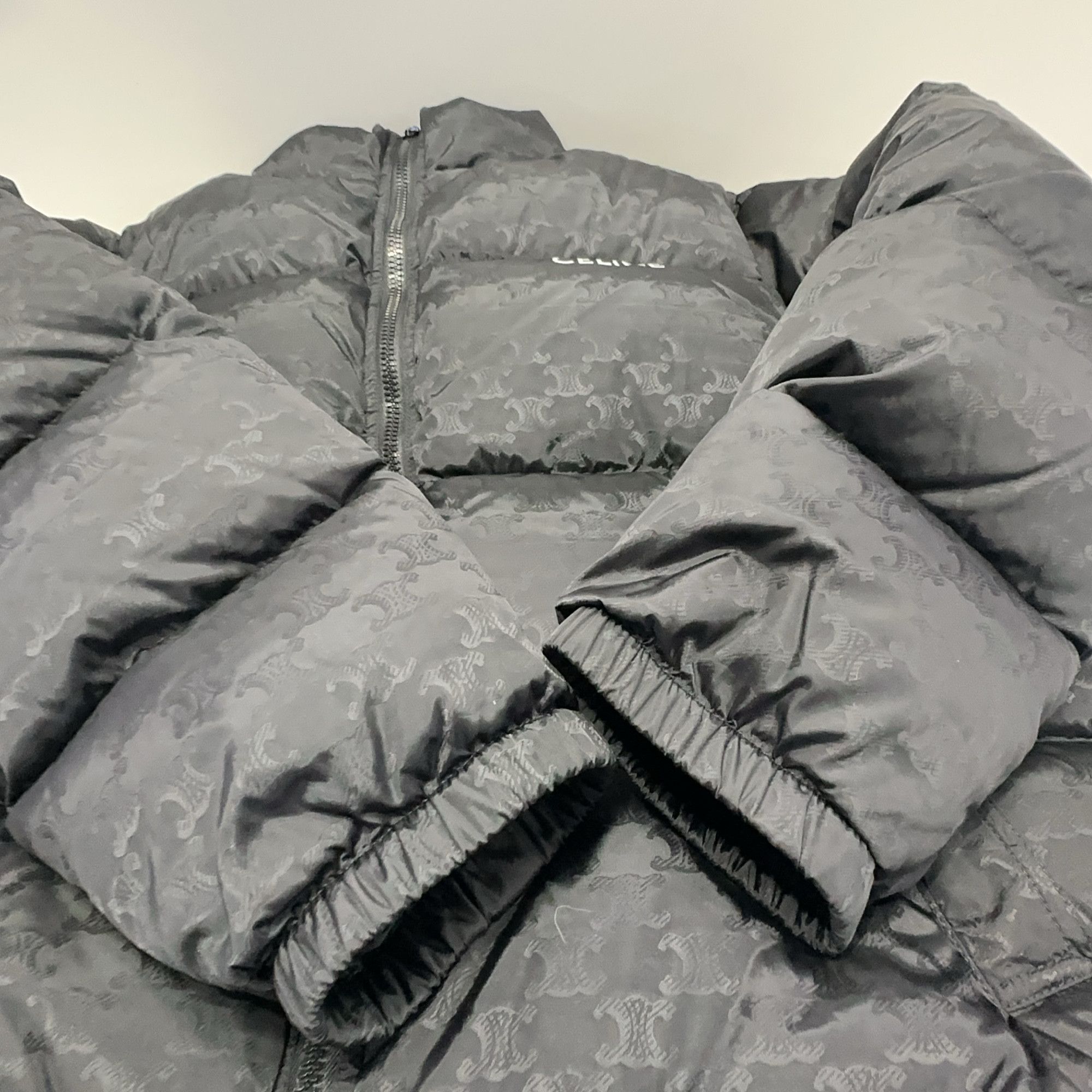 Celine CELINE Triomphe Monogram Puffer Jacket Size M Size US M / EU 48-50 / 2 - 10 Thumbnail